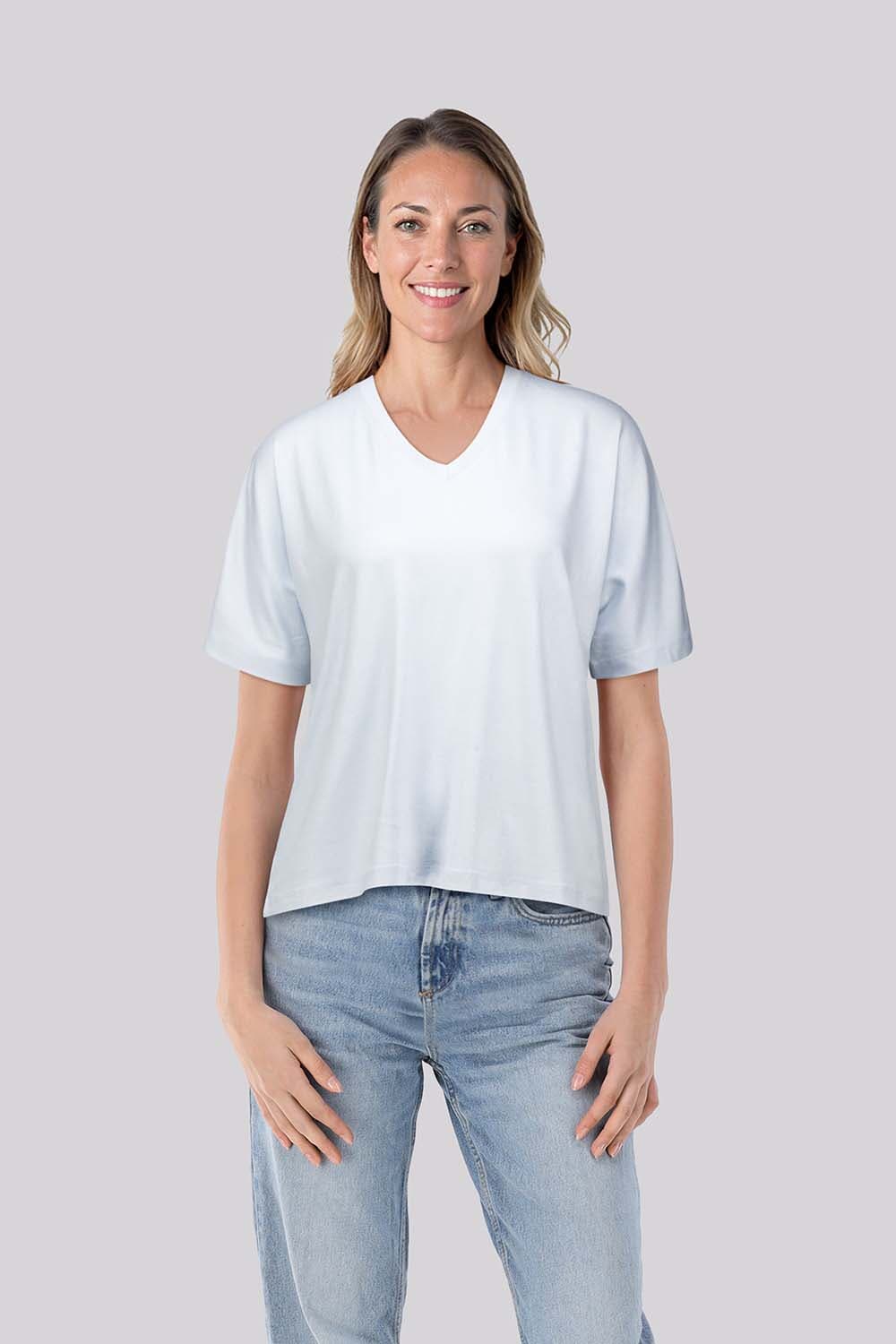 In Shape T-shirt Day  Blauw