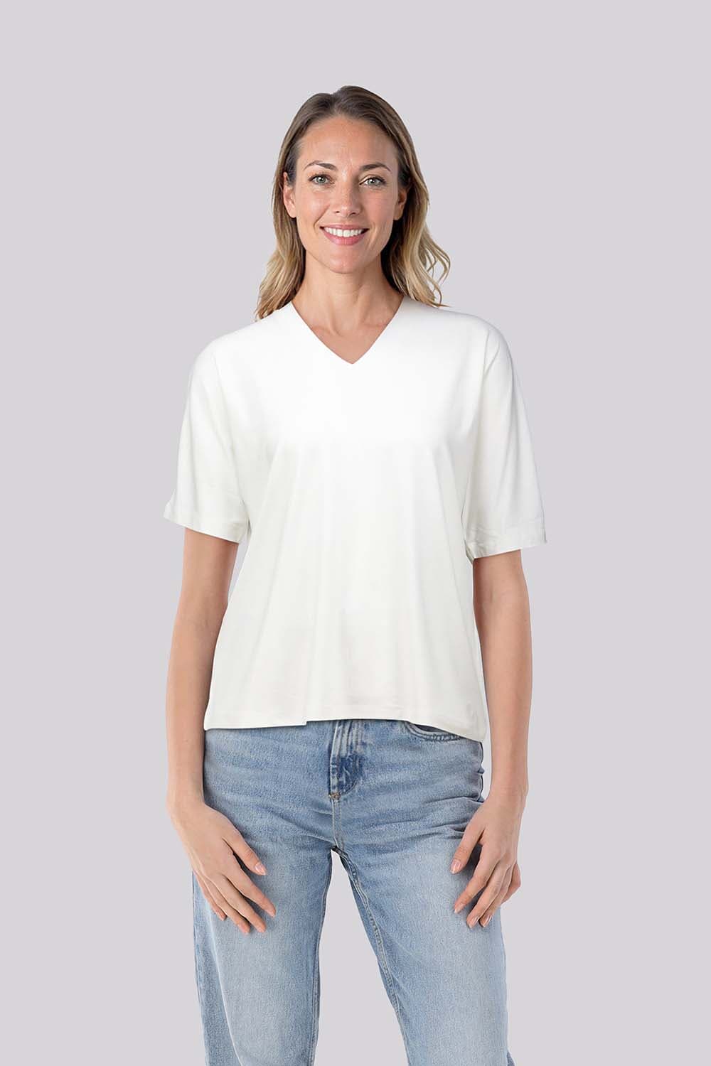 In Shape T-shirt Day  Off White