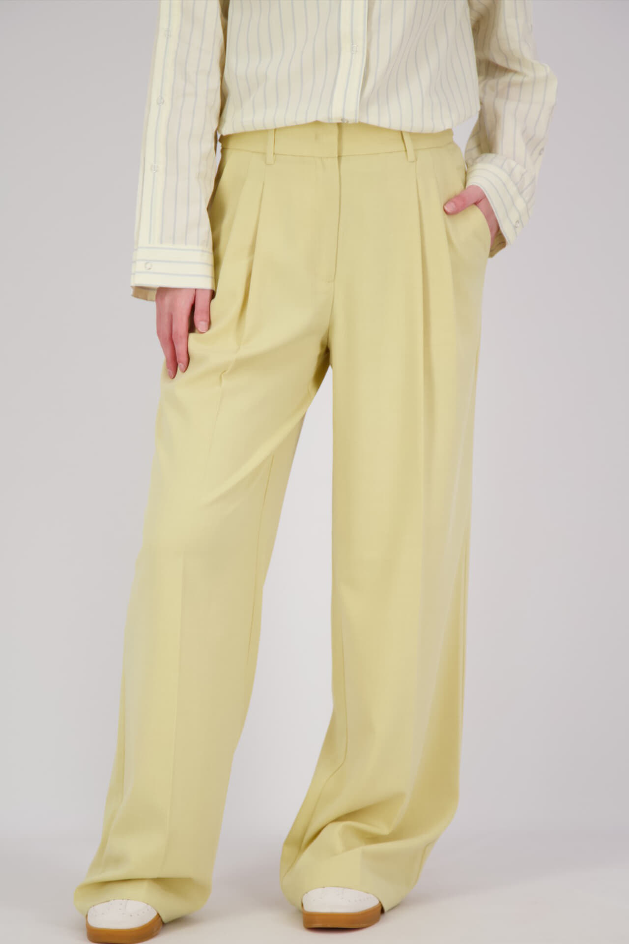 Co'couture Blouse Simo Geel