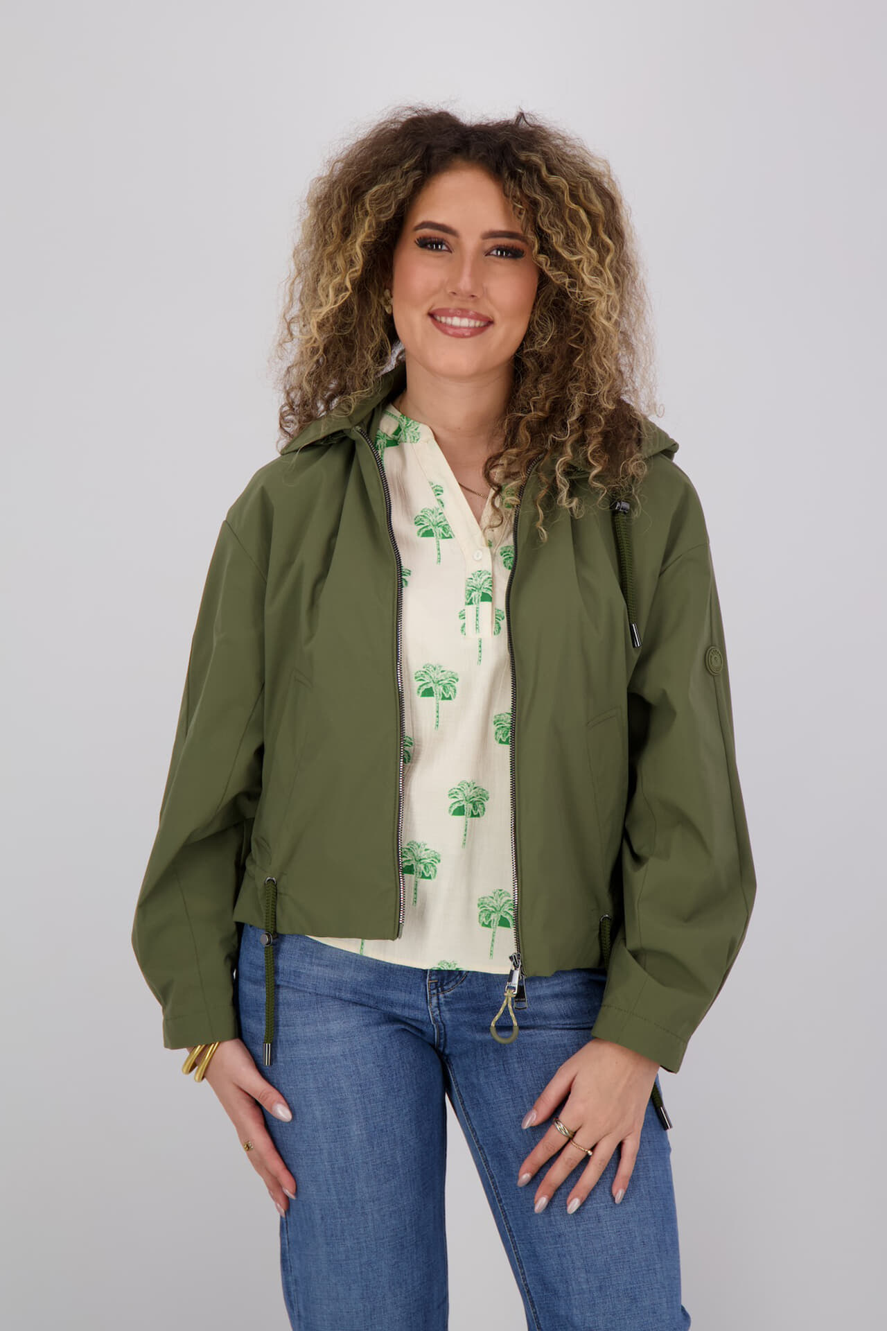 Reset Jas Casandra Waterdicht Groen