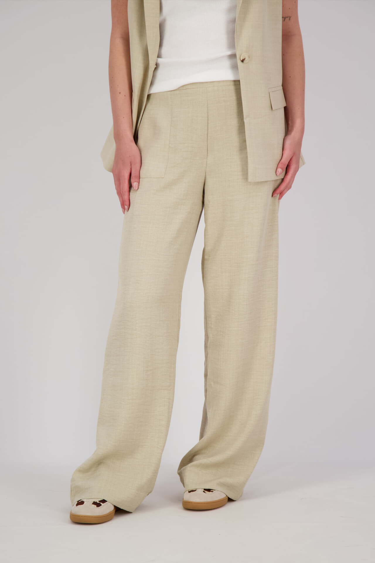 Zusss Broek Beige
