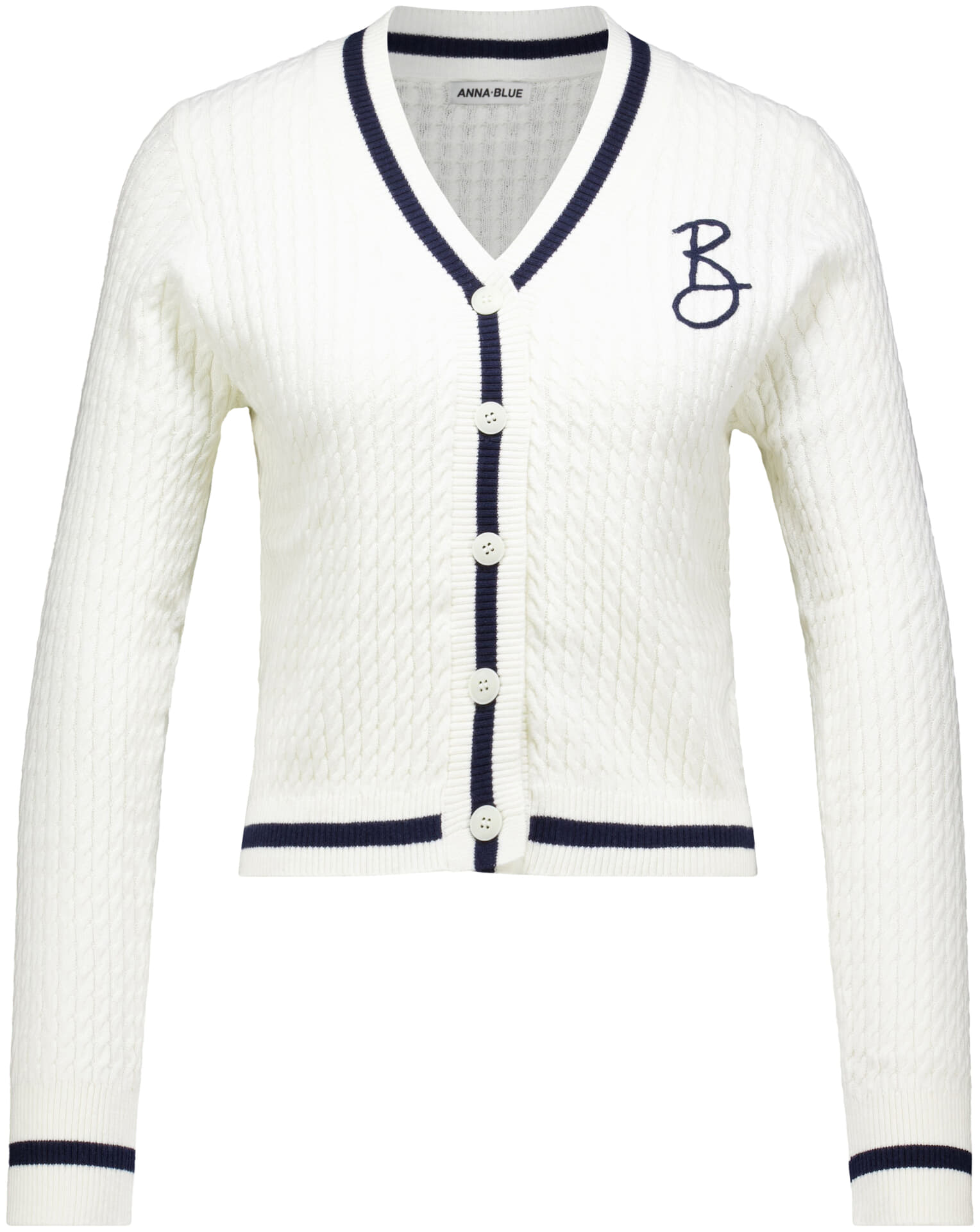 Anna Blue Vest Lauryn Off White