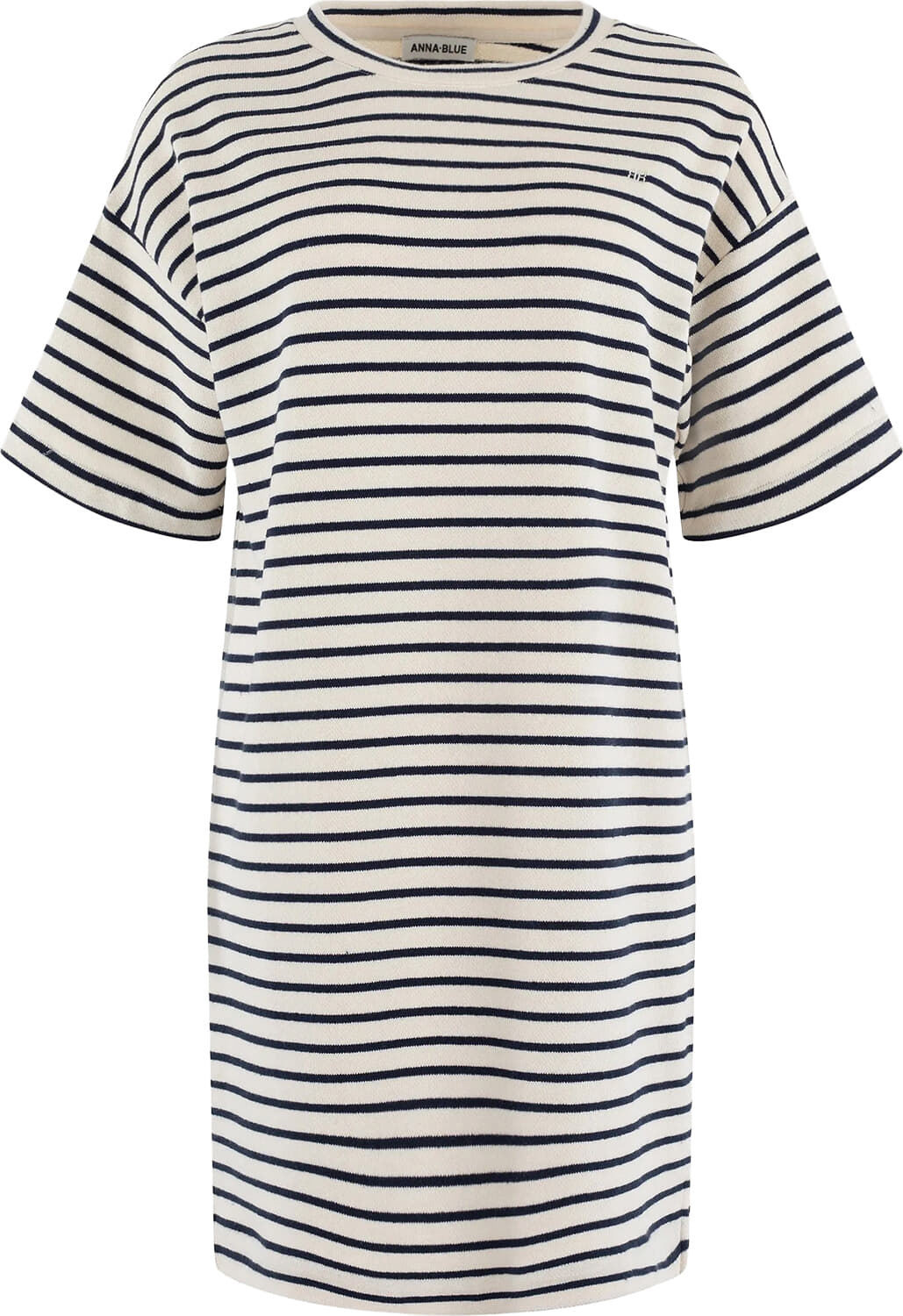 Anna Blue Jurk Striper Blauw