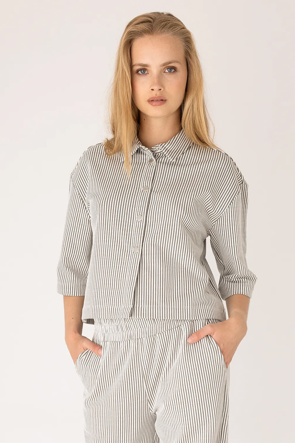 Anna Blue Broek beach Blauw