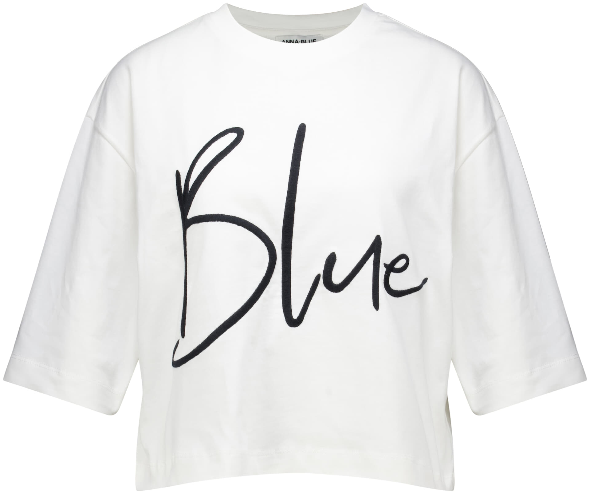 Anna Blue T-shirt Blue Wit