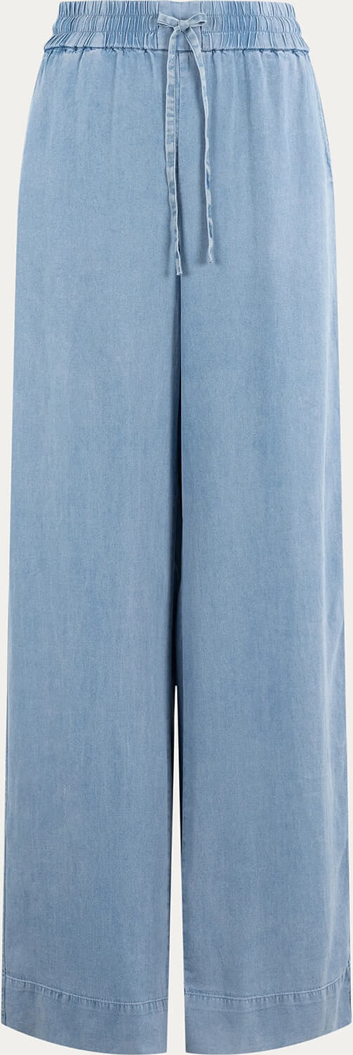 Anna Blue Broek Beach Jeans Light