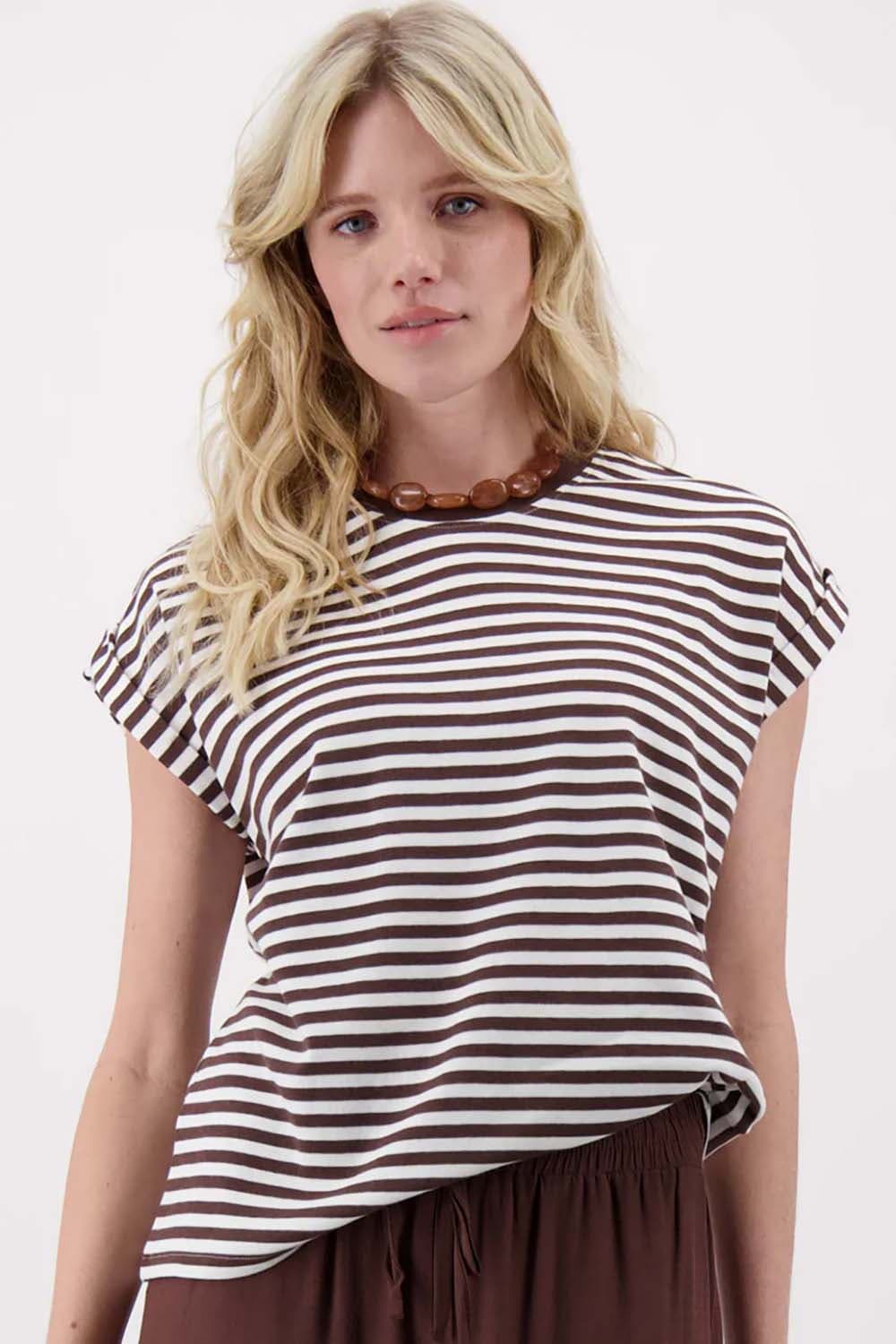 Zusss T shirt  Bruin