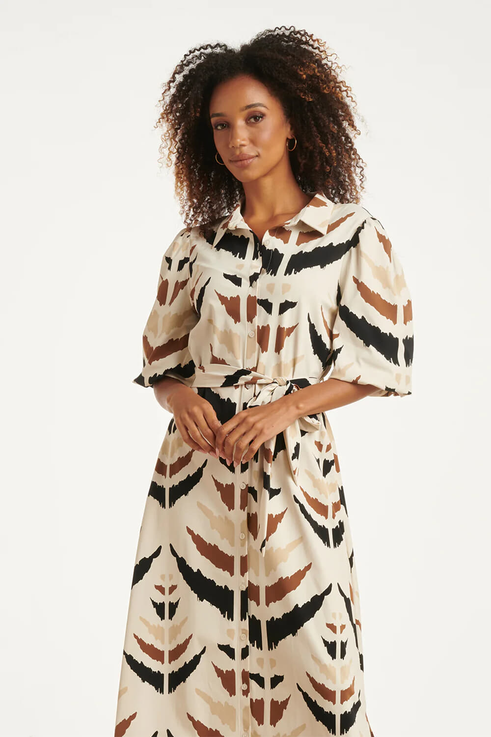 Smashed Lemon Jurk travel Beige