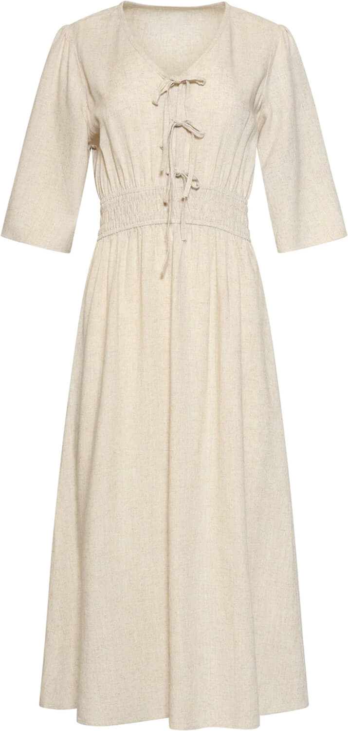 Smashed Lemon Jurk Beige