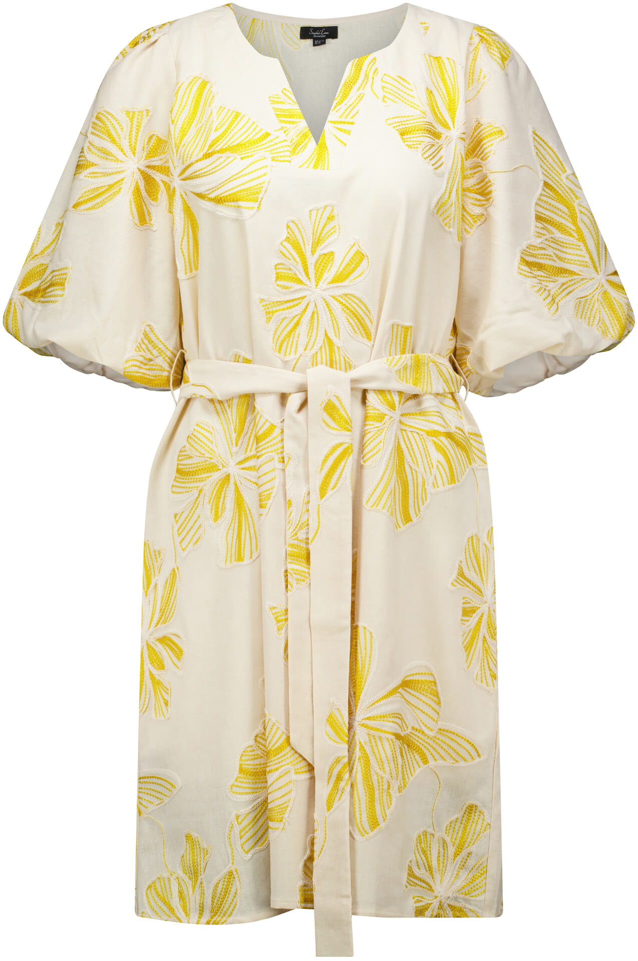 Smashed Lemon Jurk Beige