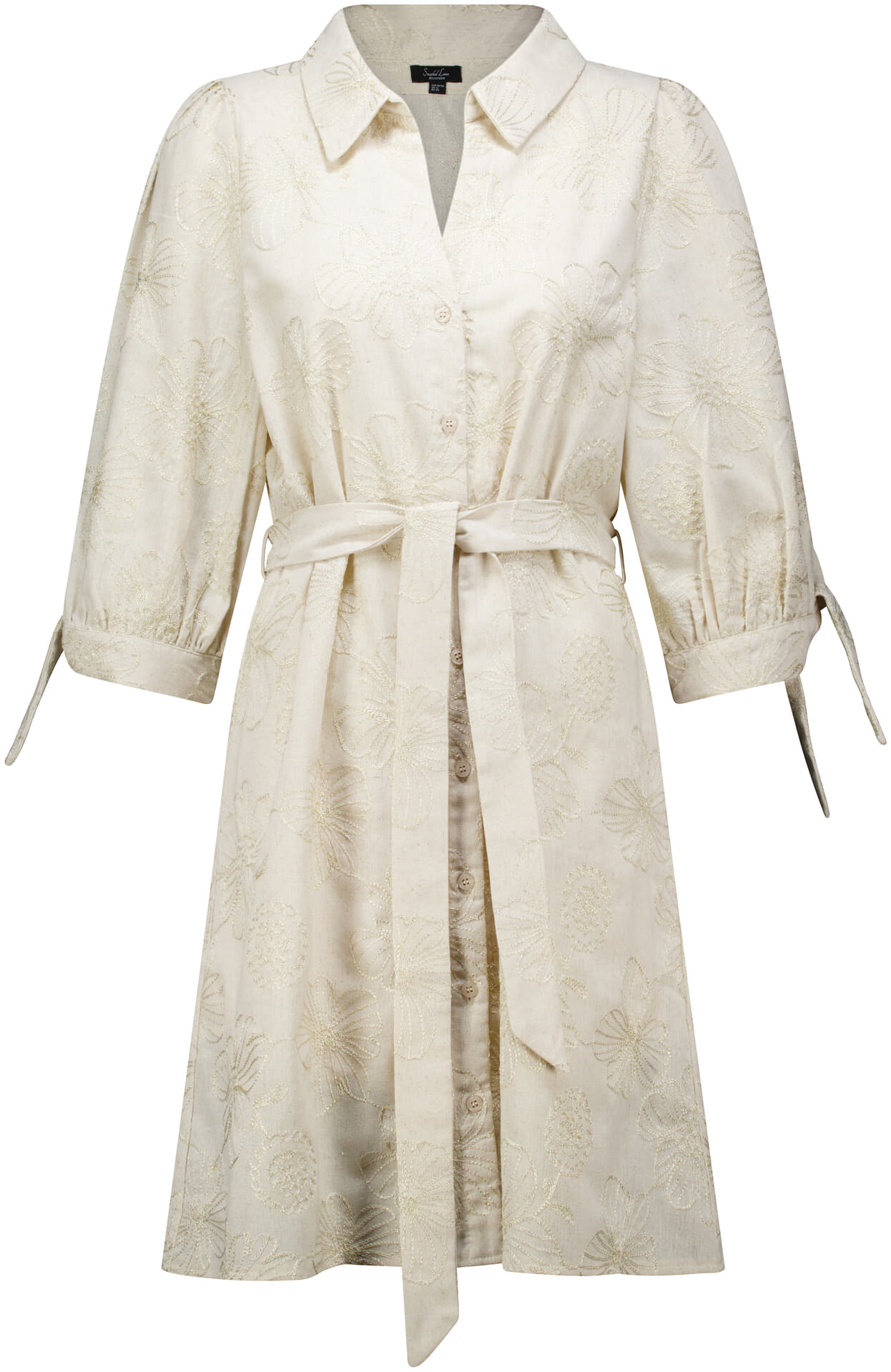 Smashed Lemon Jurk Beige