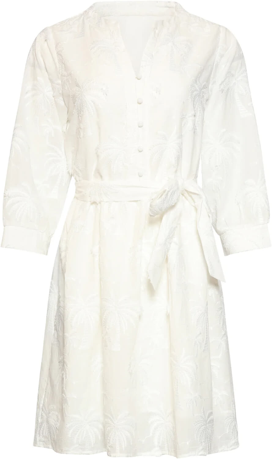 Smashed Lemon Jurk Wit