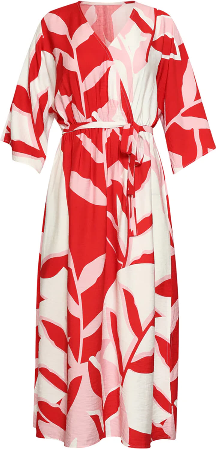 Smashed Lemon Jurk Rood