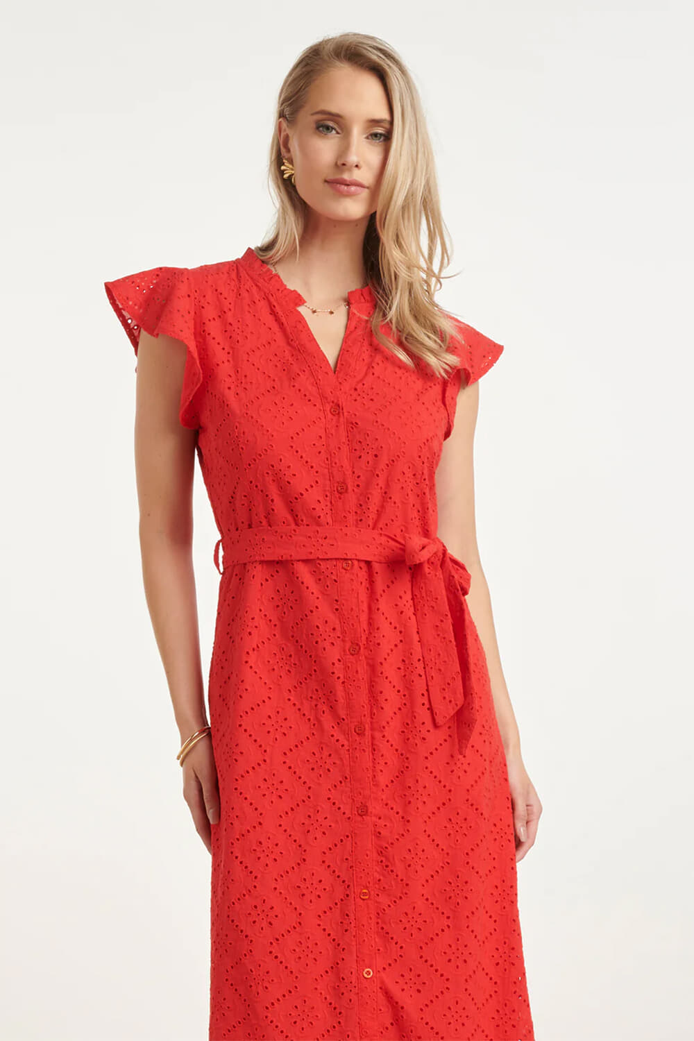Smashed Lemon Jurk Rood