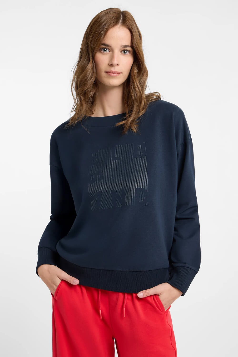 Elbsand Sweater Fea Blauw
