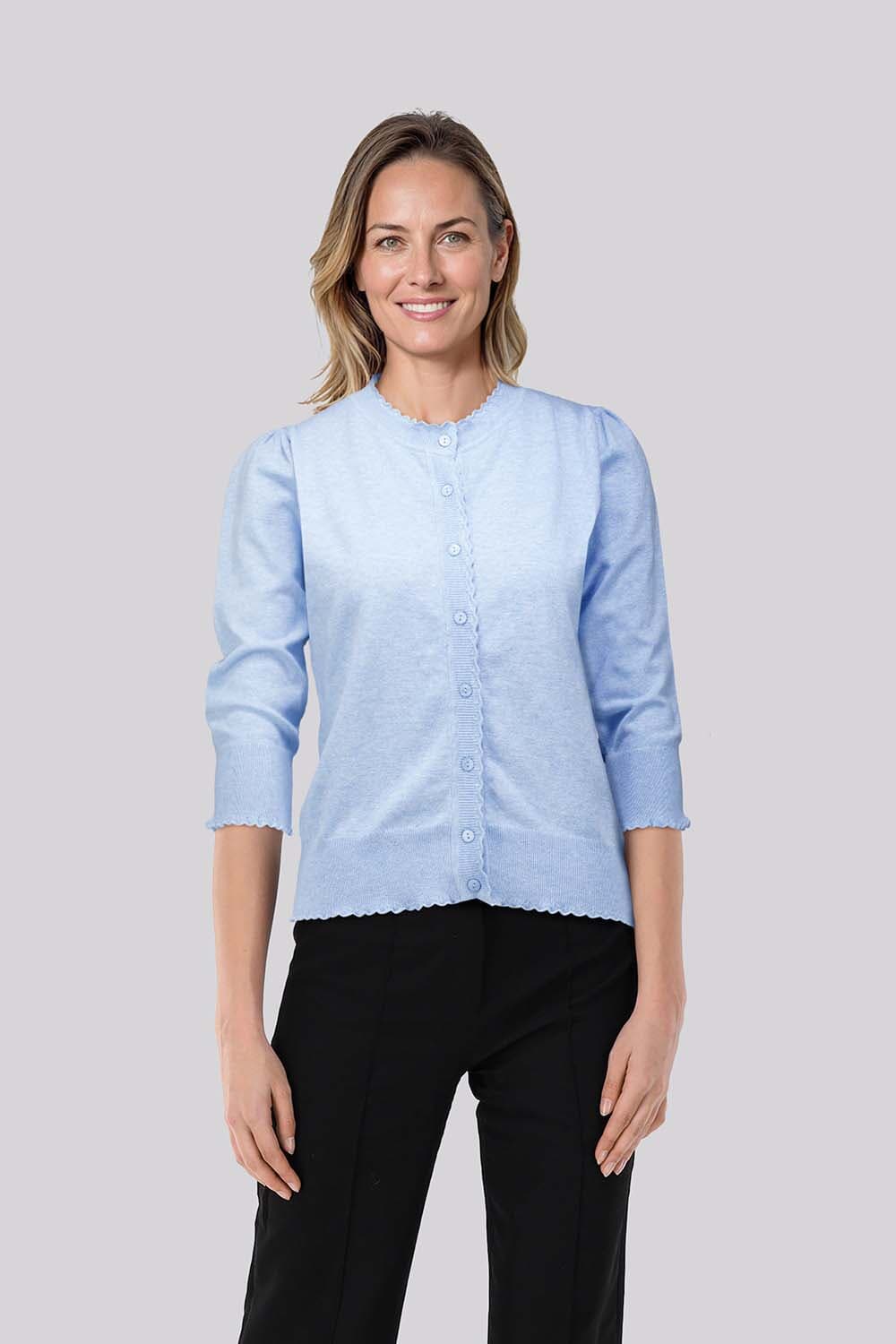 Bloomings Vest Hemelsblauw