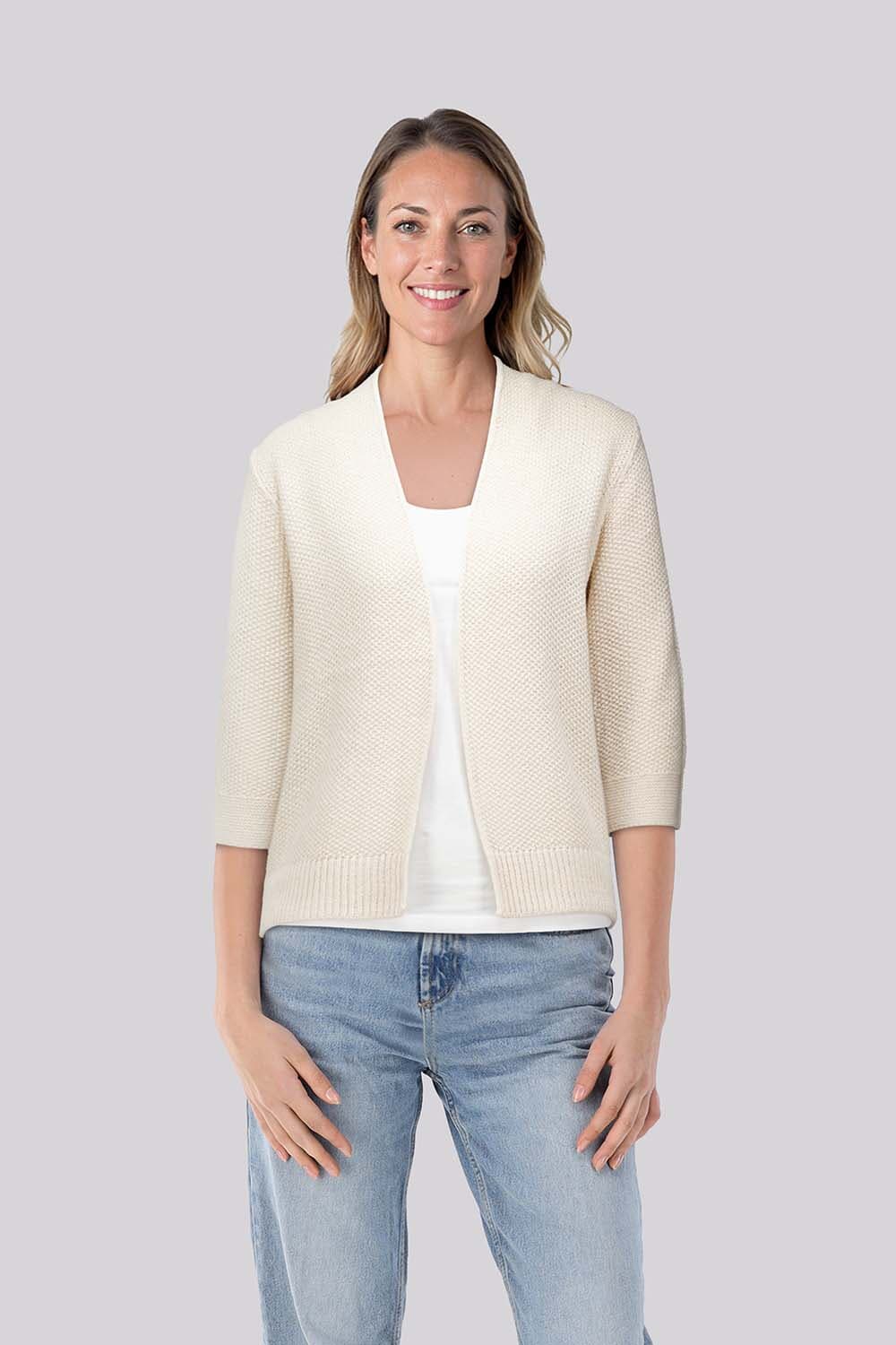 Bloomings Vest Beige