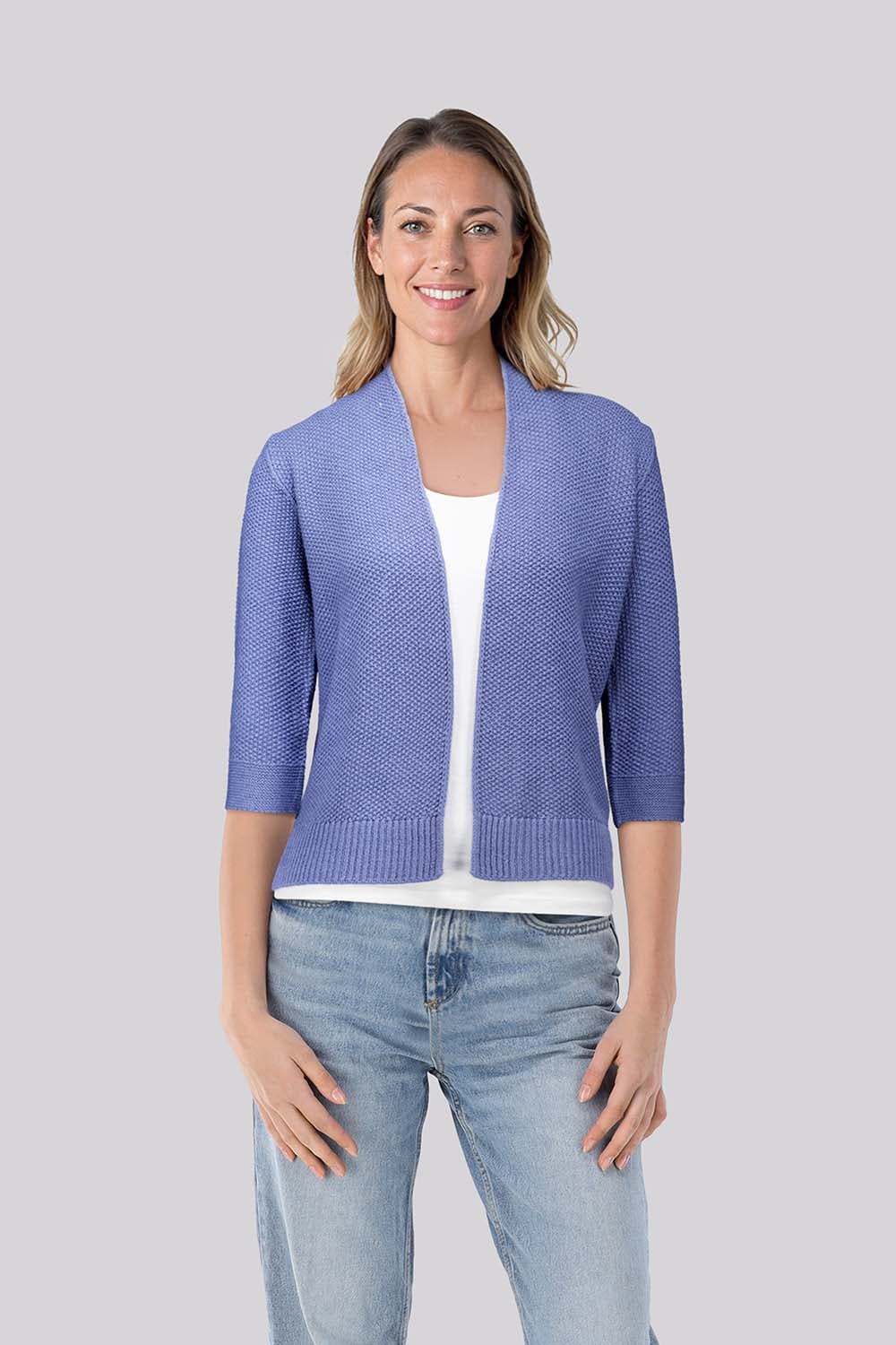 Bloomings Vest Blauw