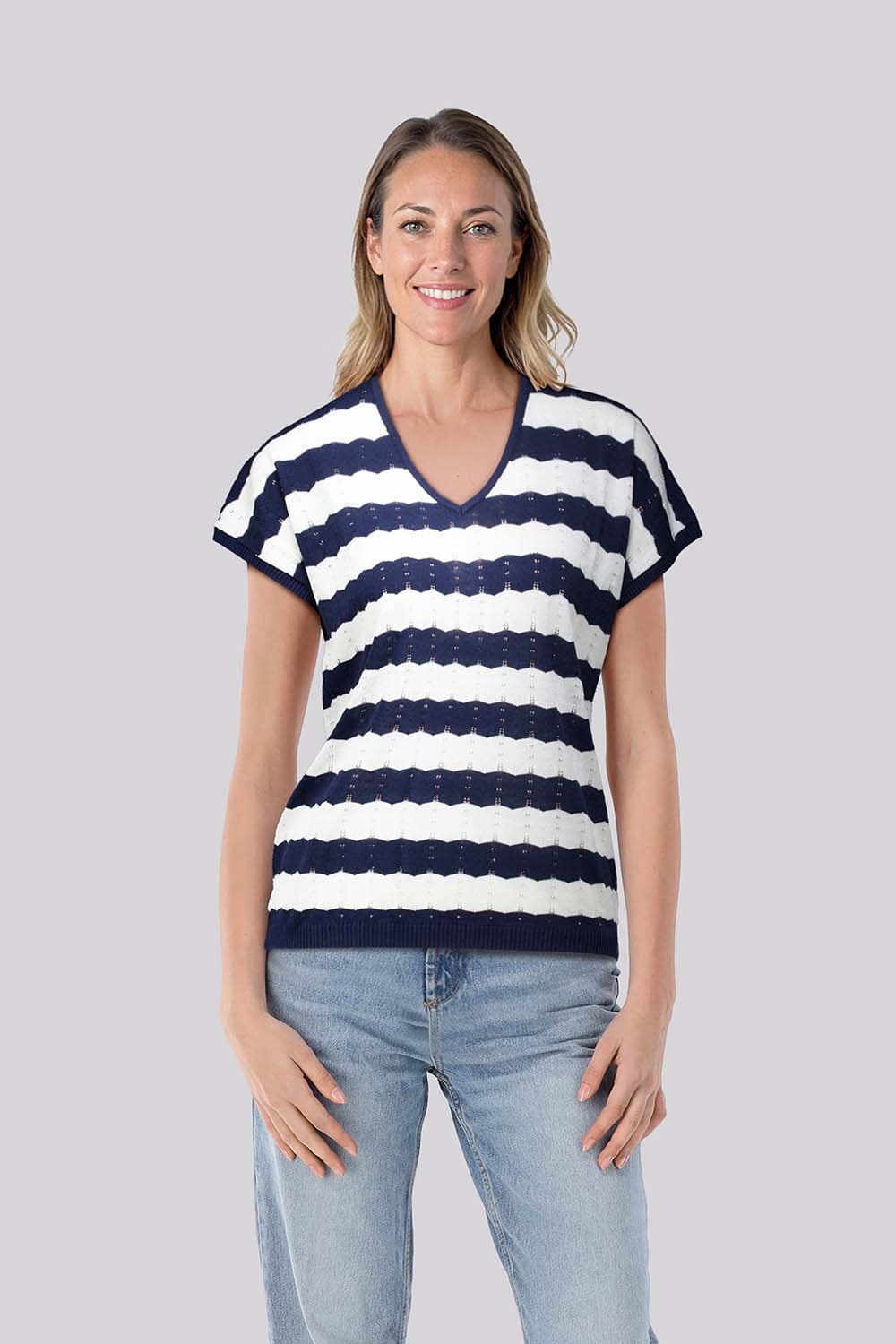 Bloomings Trui Blauw