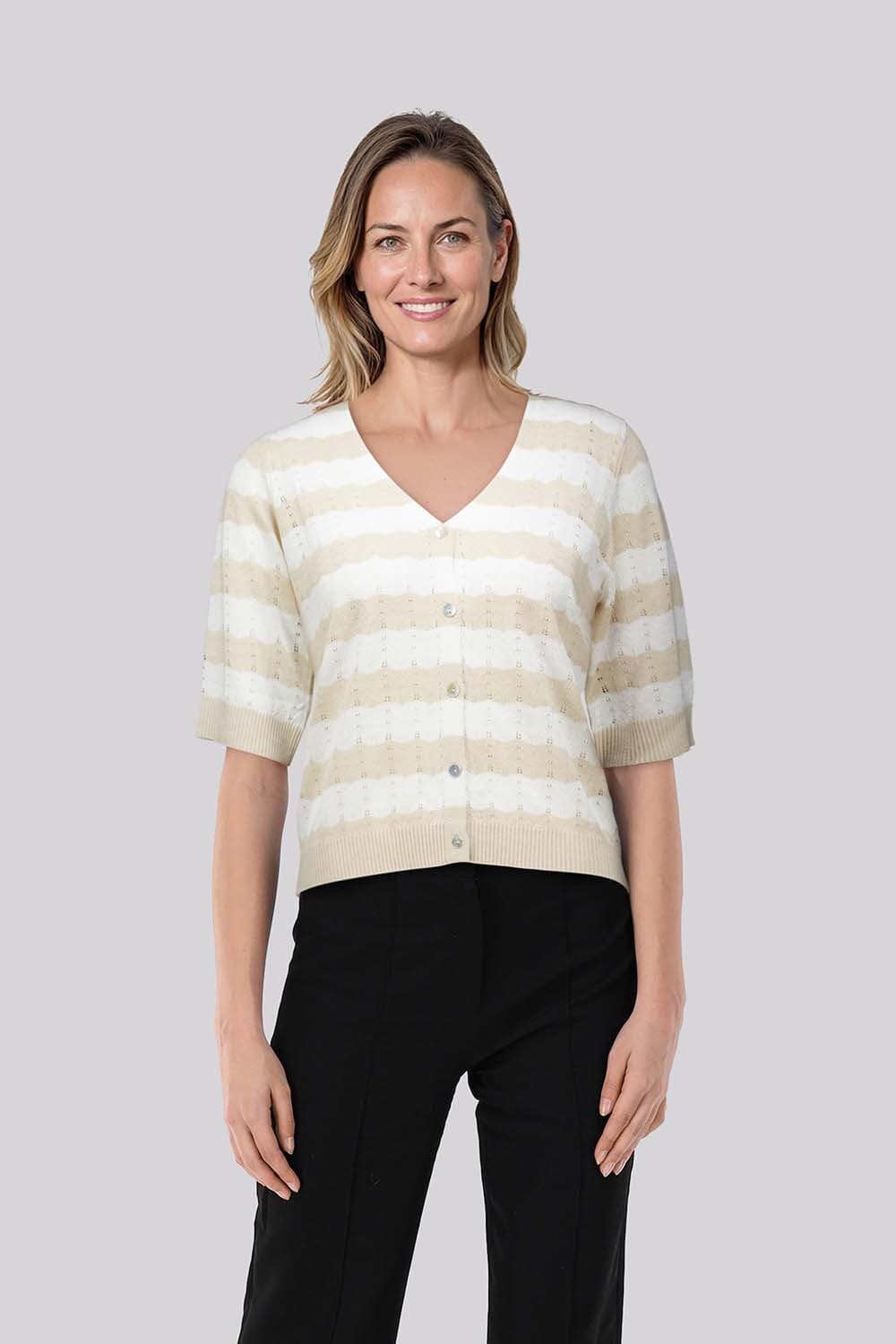 Bloomings Vest Beige