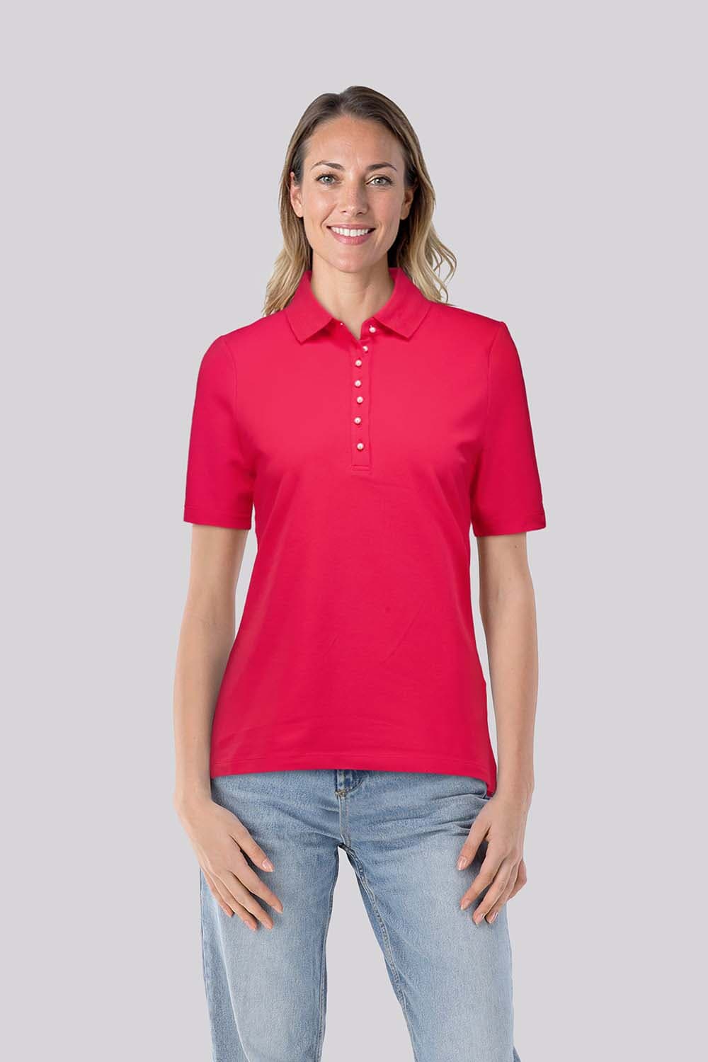 Bloomings Polo Pique Koraal