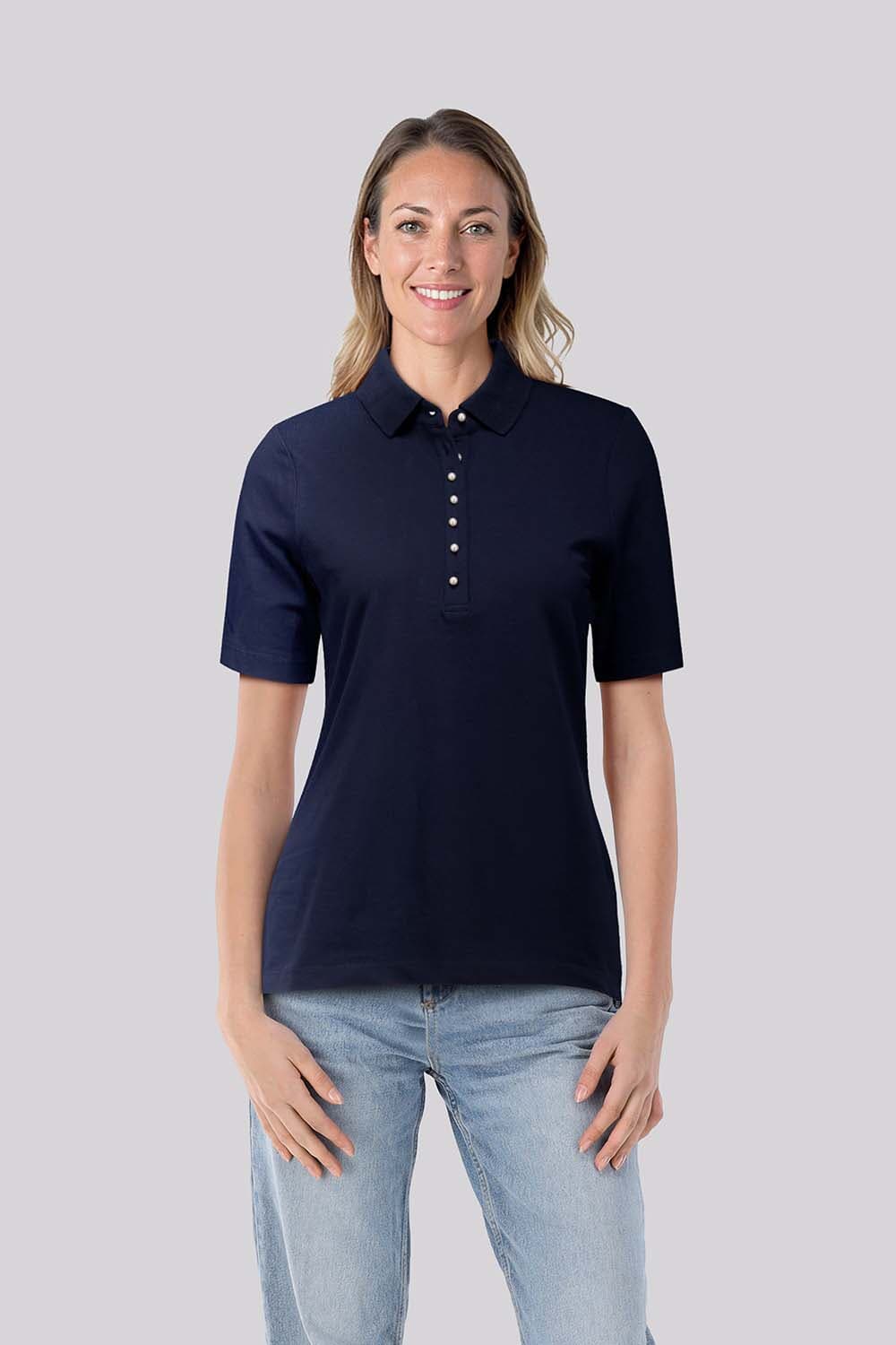 Bloomings Polo Pique Navy