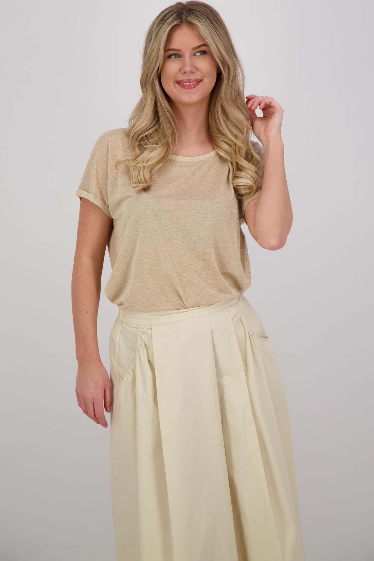 Mos Mosh Top Kay Beige