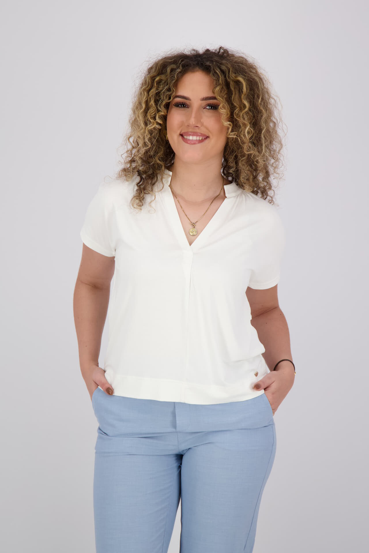 Mos Mosh T-shirt Shira Beige