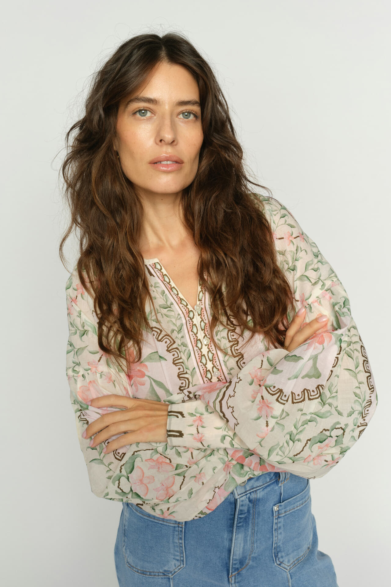 Mos Mosh Blouse Wylde Beige