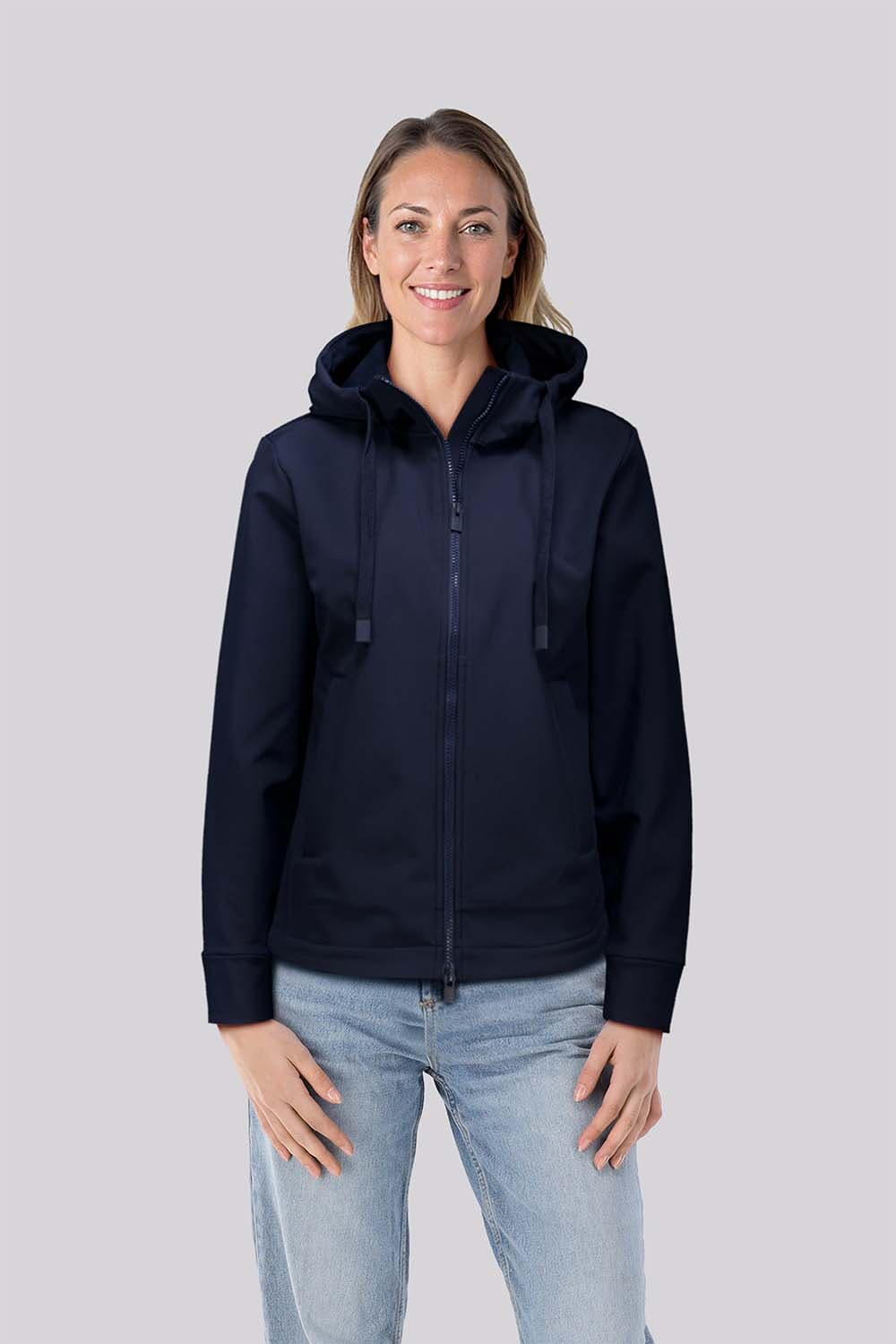 Elbsand Softshell Jas Raya Blauw