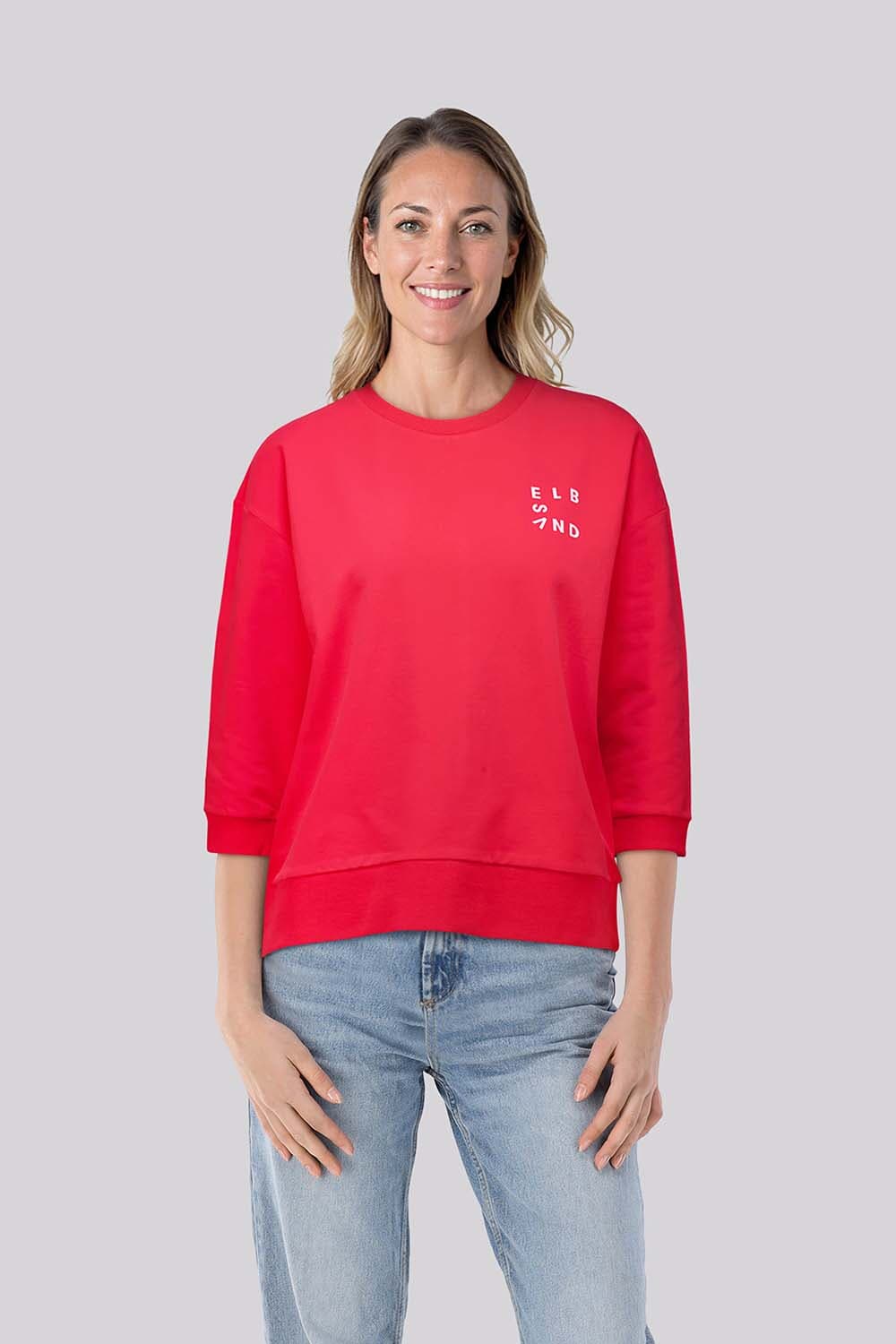 Elbsand Sweater Parvin Rood