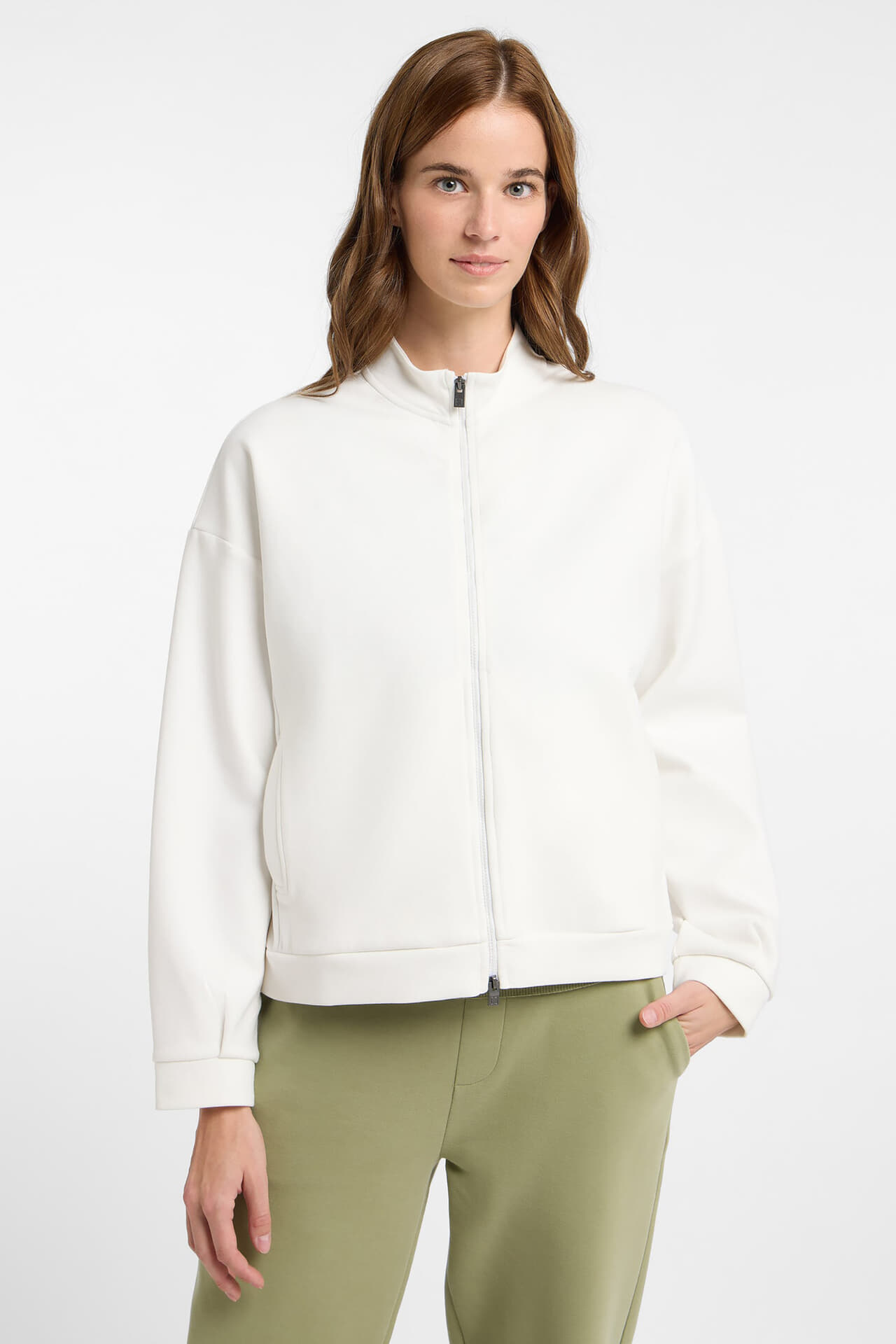 Elbsand Sweatjack Jalma Wit