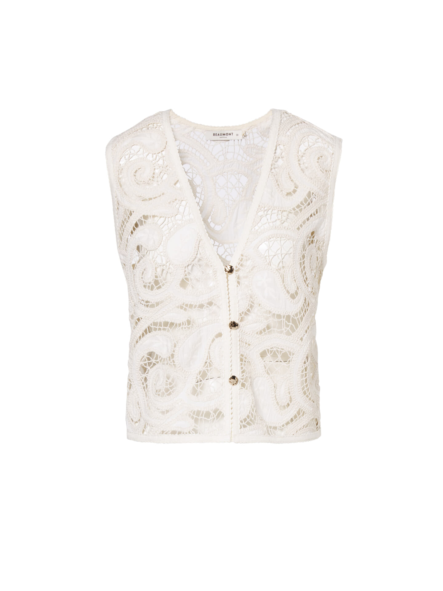 Beaumont Gilet Julie Wit