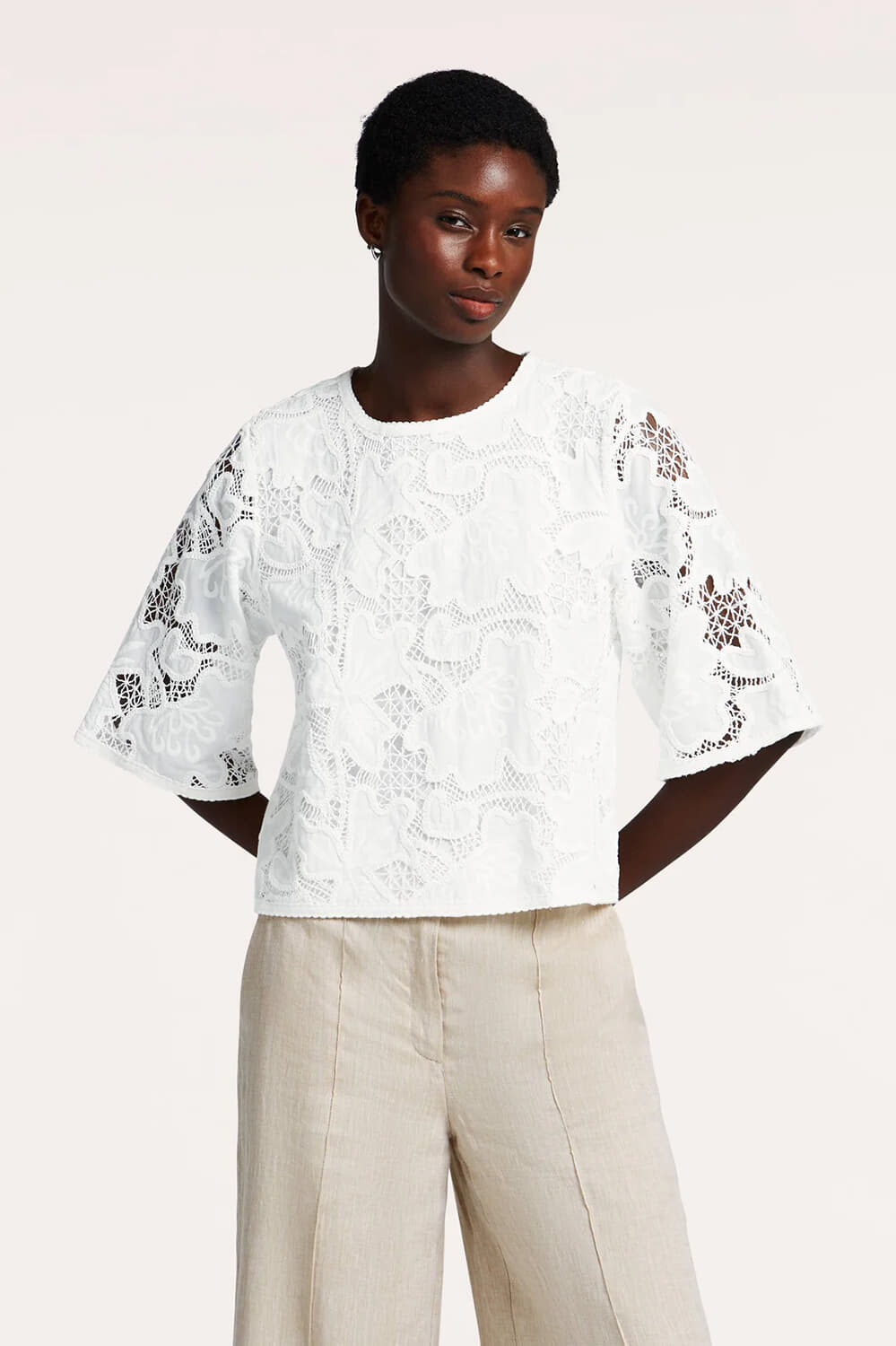 Beaumont Top Larisa Wit