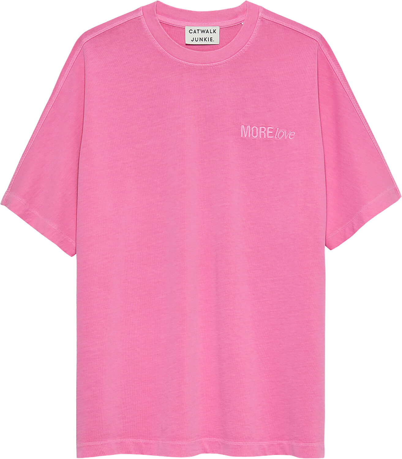 Catwalk Junkie T-shirt Graphic Oversized Roze