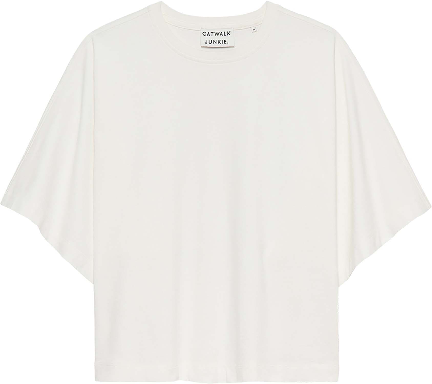 Catwalk Junkie T-shirt Batsleeve  Wit