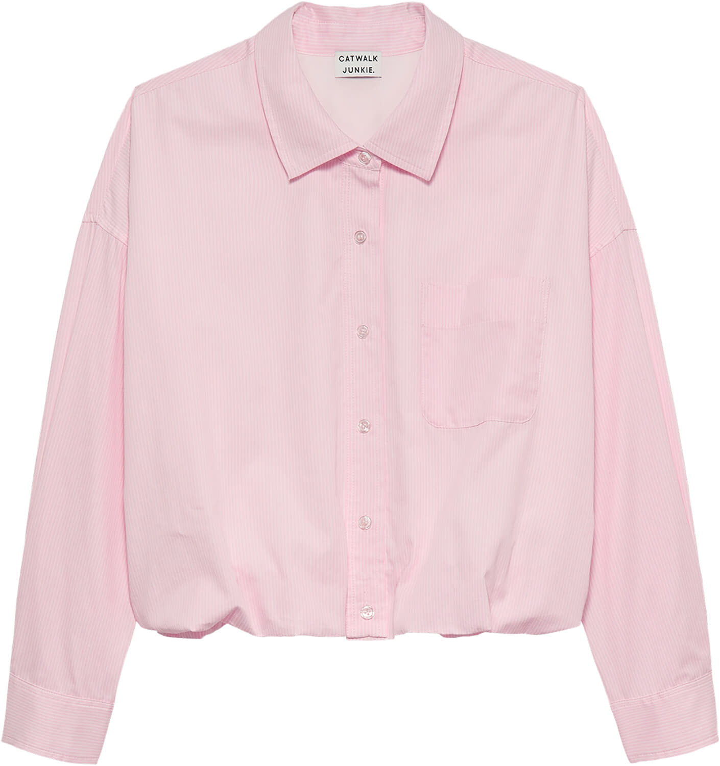 Catwalk Junkie Blouse Tuck in Roze