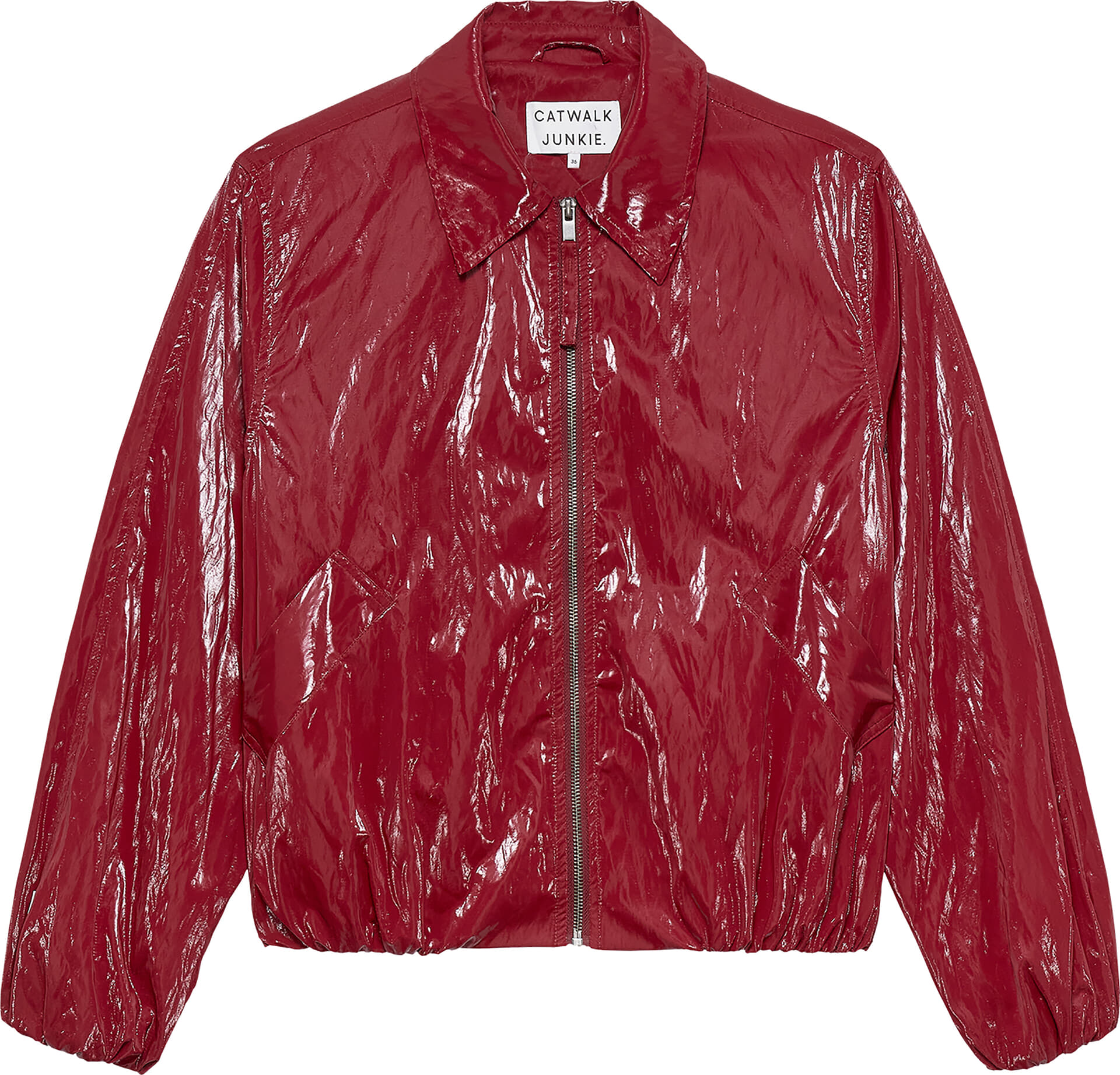 Regenjack Tuck in Bordeaux Rood