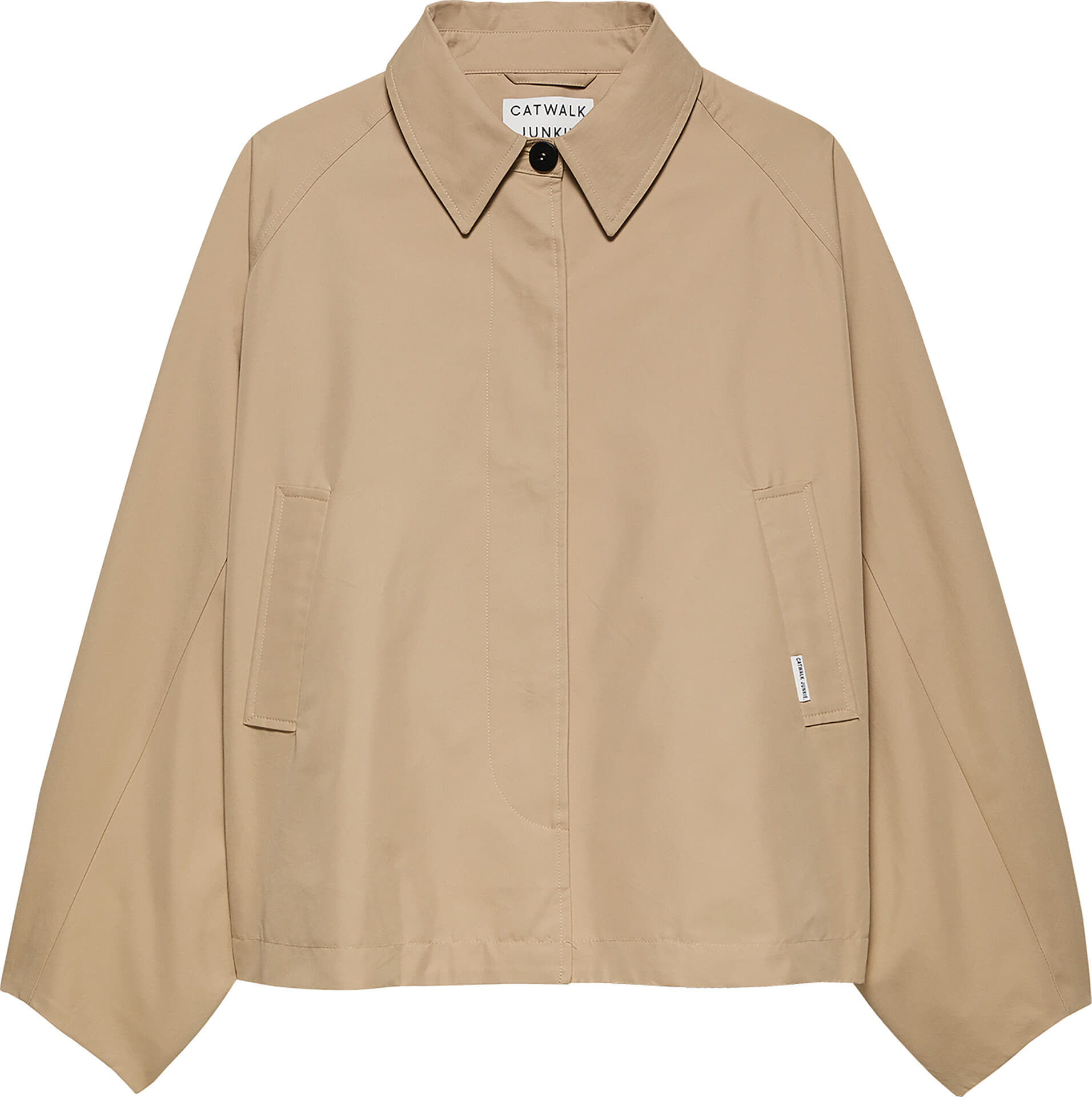 Catwalk Junkie Cape Trenchcoat Beige