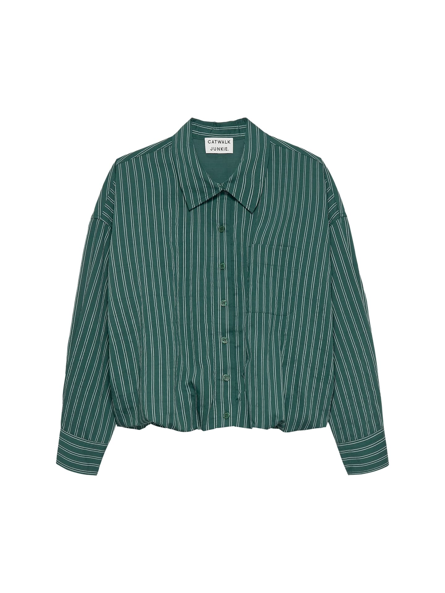Catwalk Junkie Blouse Tuck in Groen