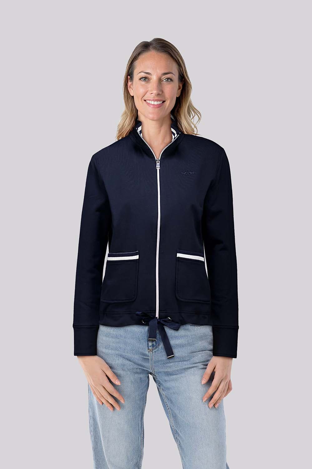 HV Society Sweatvest Lauren Navy