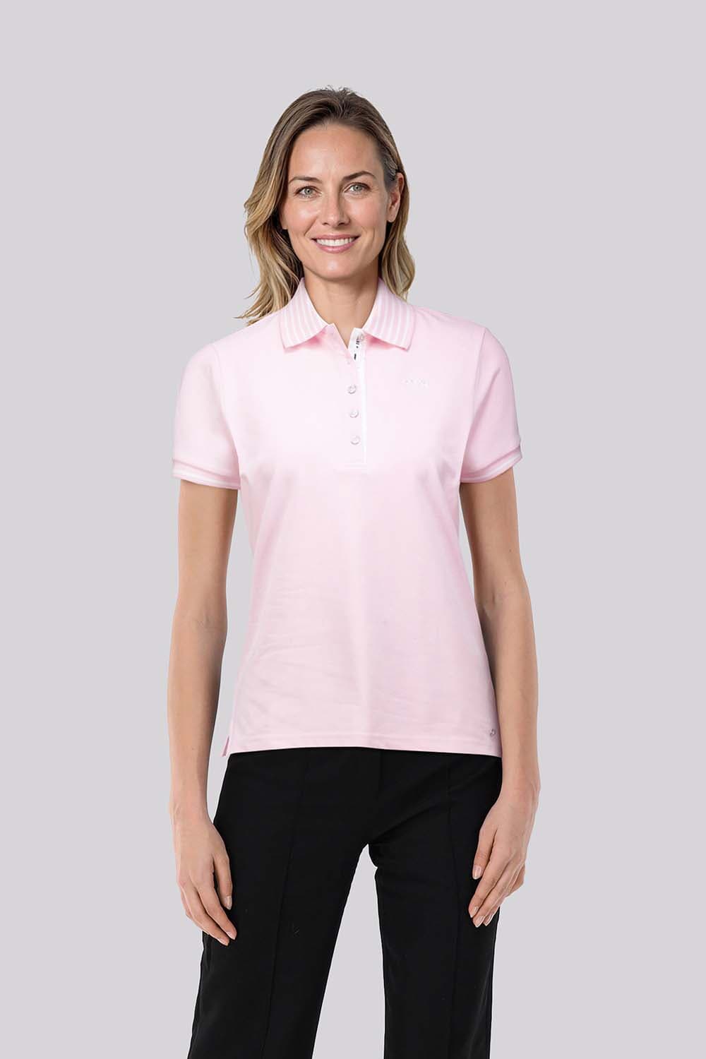 HV Society Polo Pique Mackenzie Roze