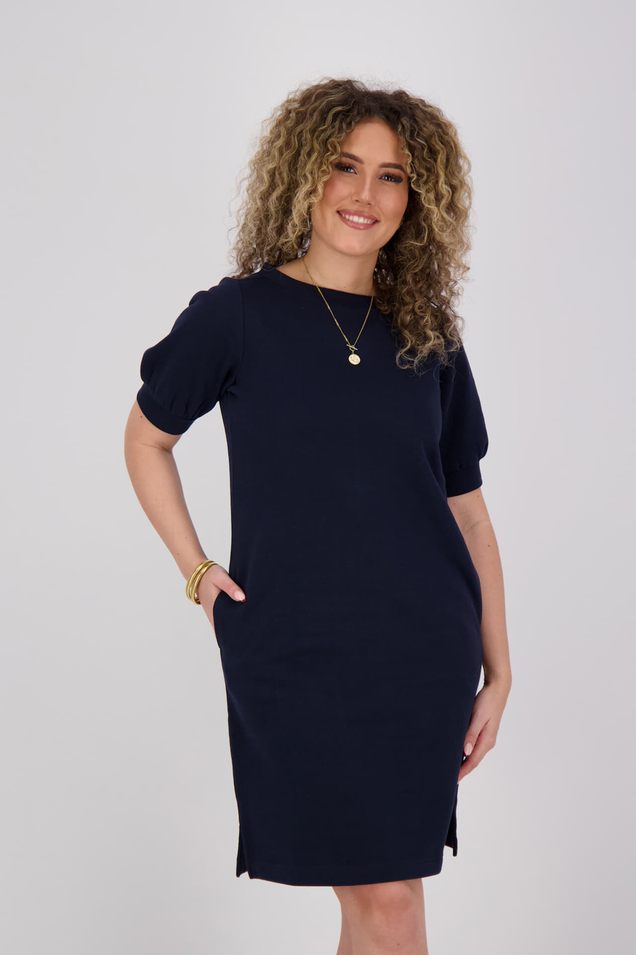 HV Society Jurk Leah Navy