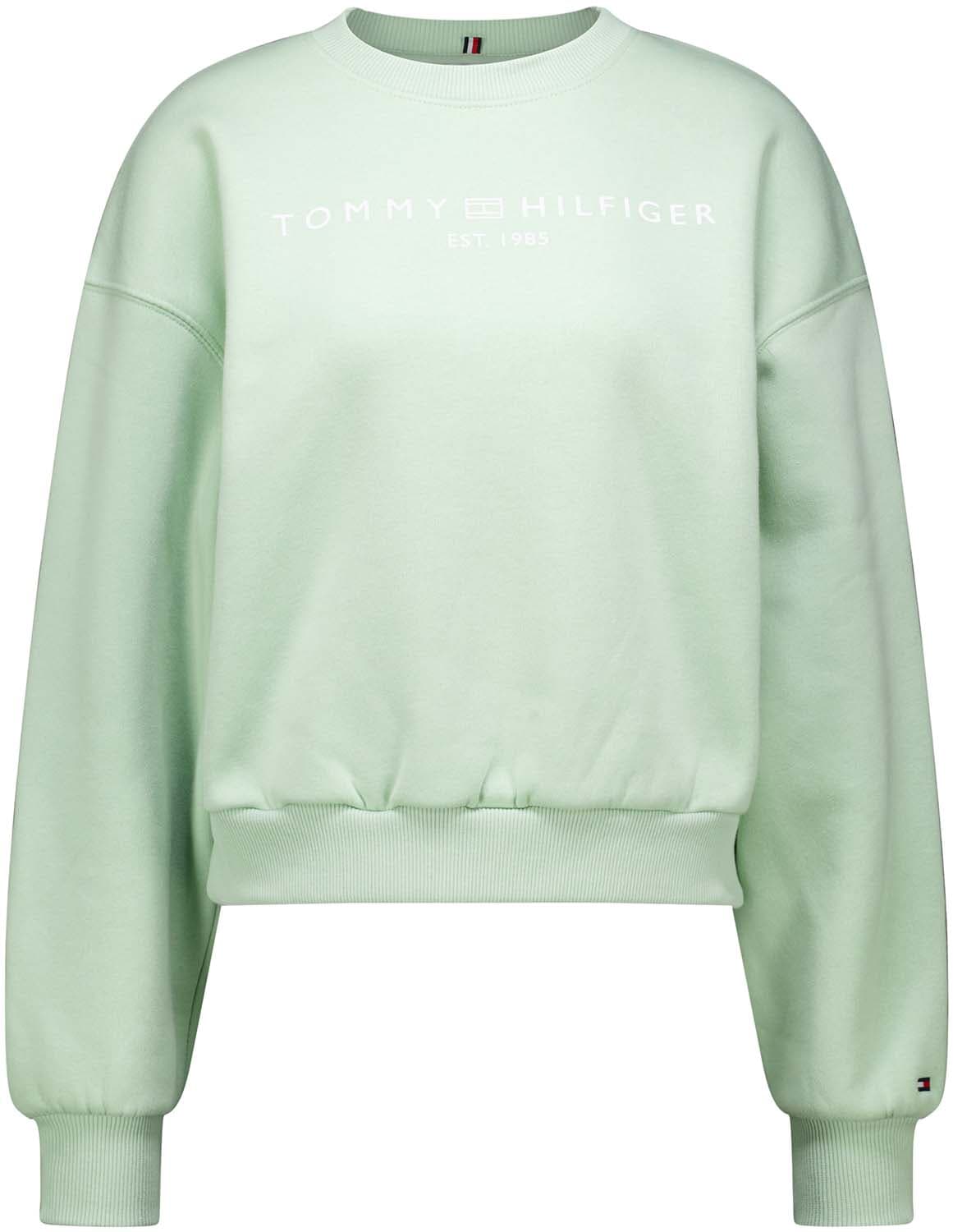 Tommy Hilfiger Sweater  logo Groen