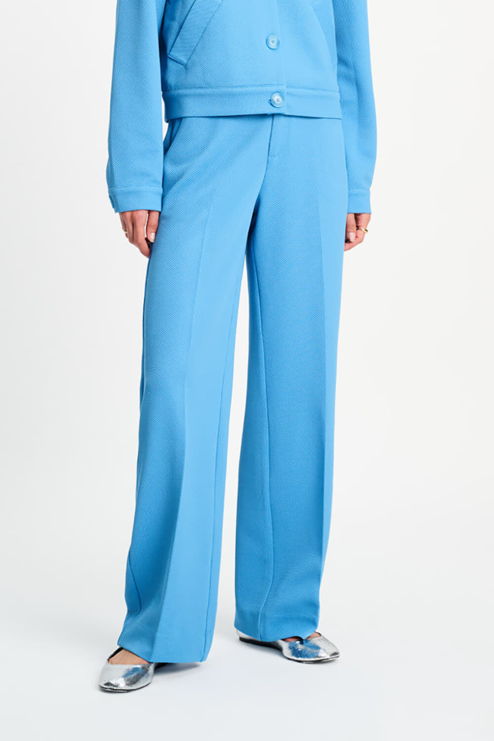 Pom Amsterdam Pantalon Lara Hemelsblauw