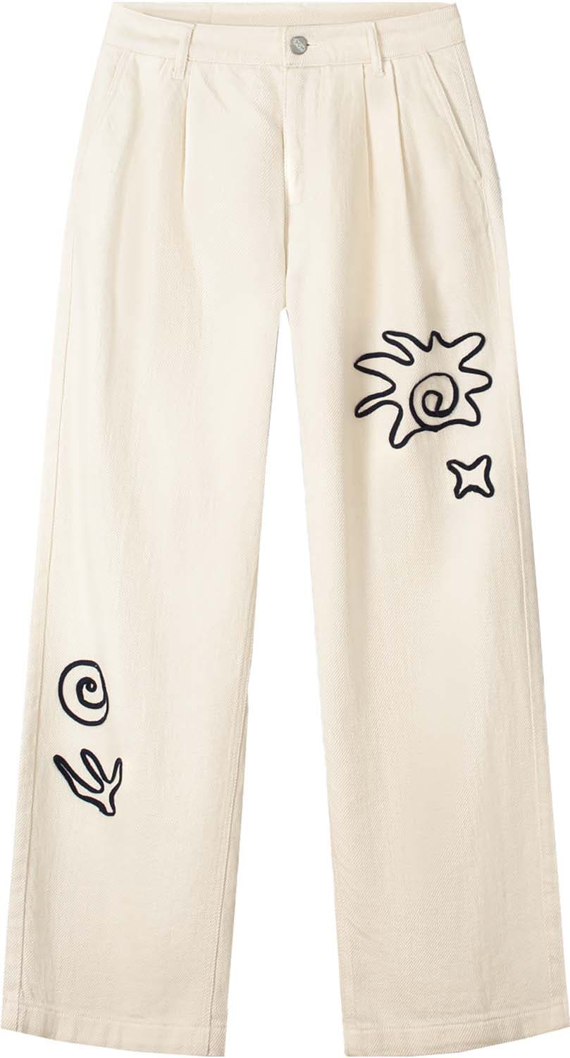 Pom Amsterdam Jeans Tapes Kaki