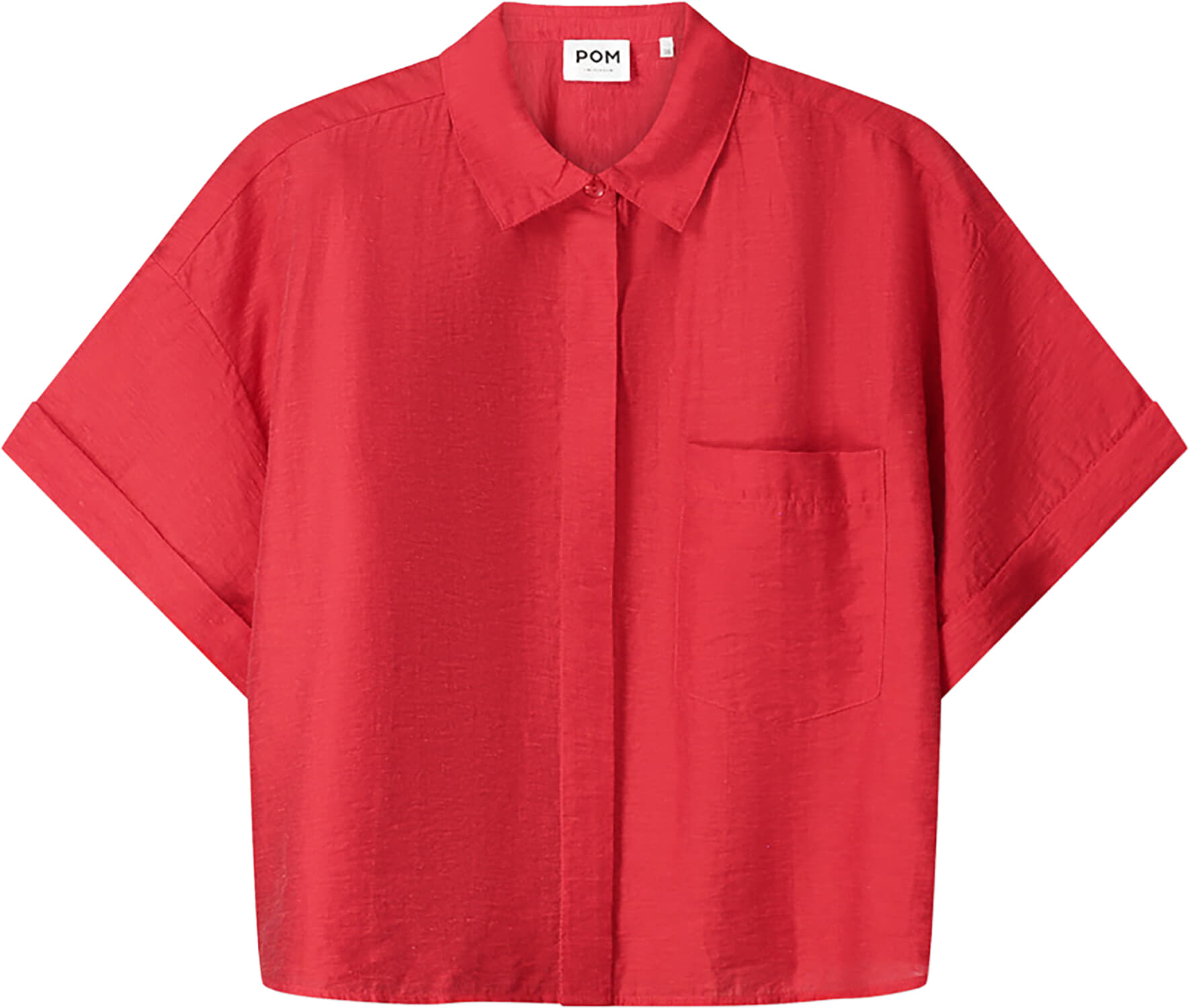 Pom Amsterdam Blouse Bloom Rood