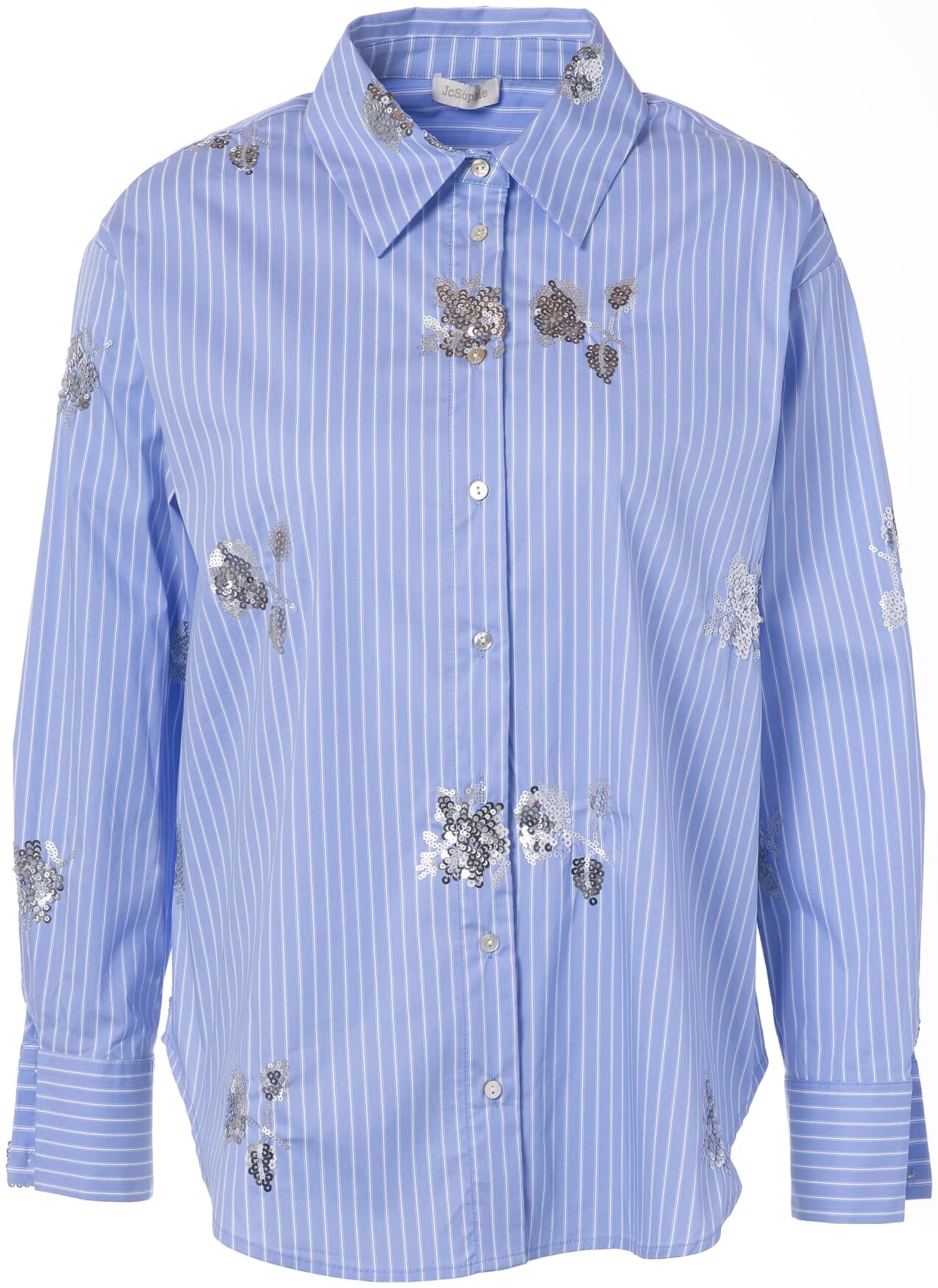 JC Sophie Blouse Leila Hemelsblauw