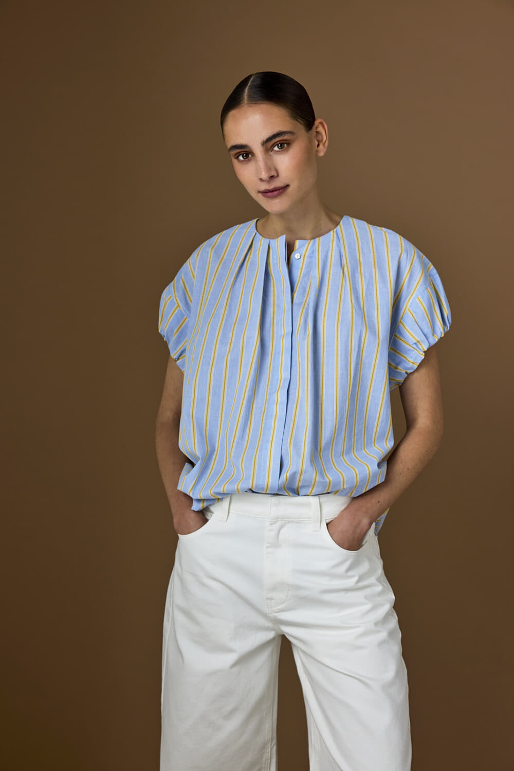 JC Sophie Blouse Leonie Hemelsblauw