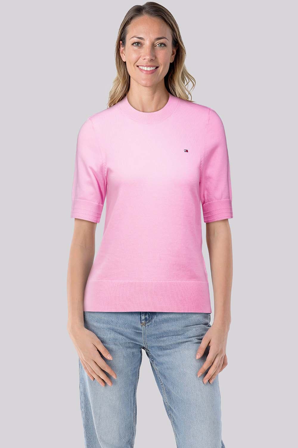 Tommy Hilfiger Fijne Trui Roze